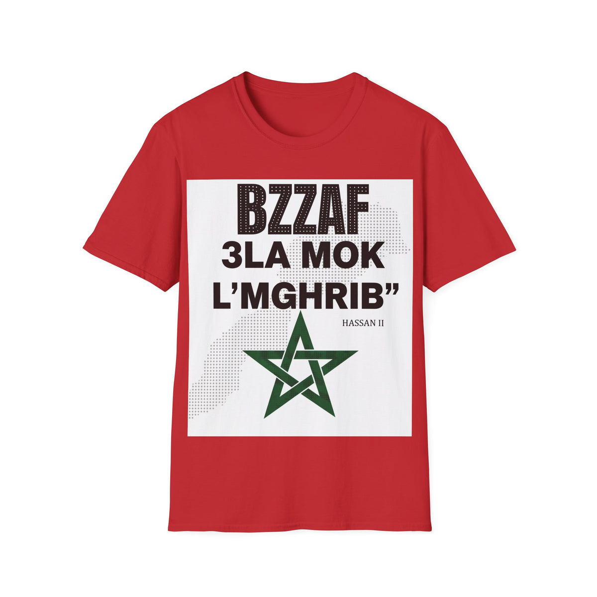 Khalini Sakta T‑Shirt — Bold Red Text Graphic Tee - LUMÏA