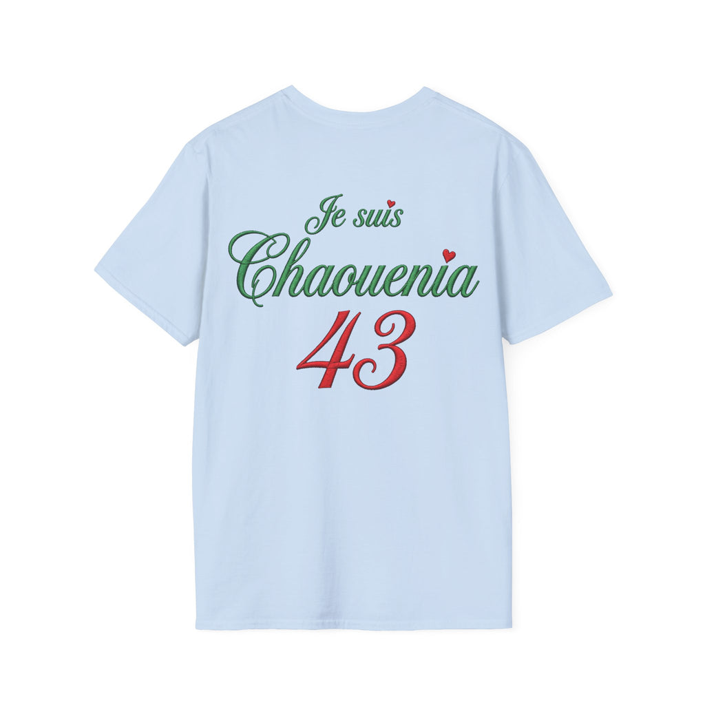 T-Shirt « Je suis Chaouenia 43 » — Tee Casual Français-Arabe LUMÏA - LUMÏA