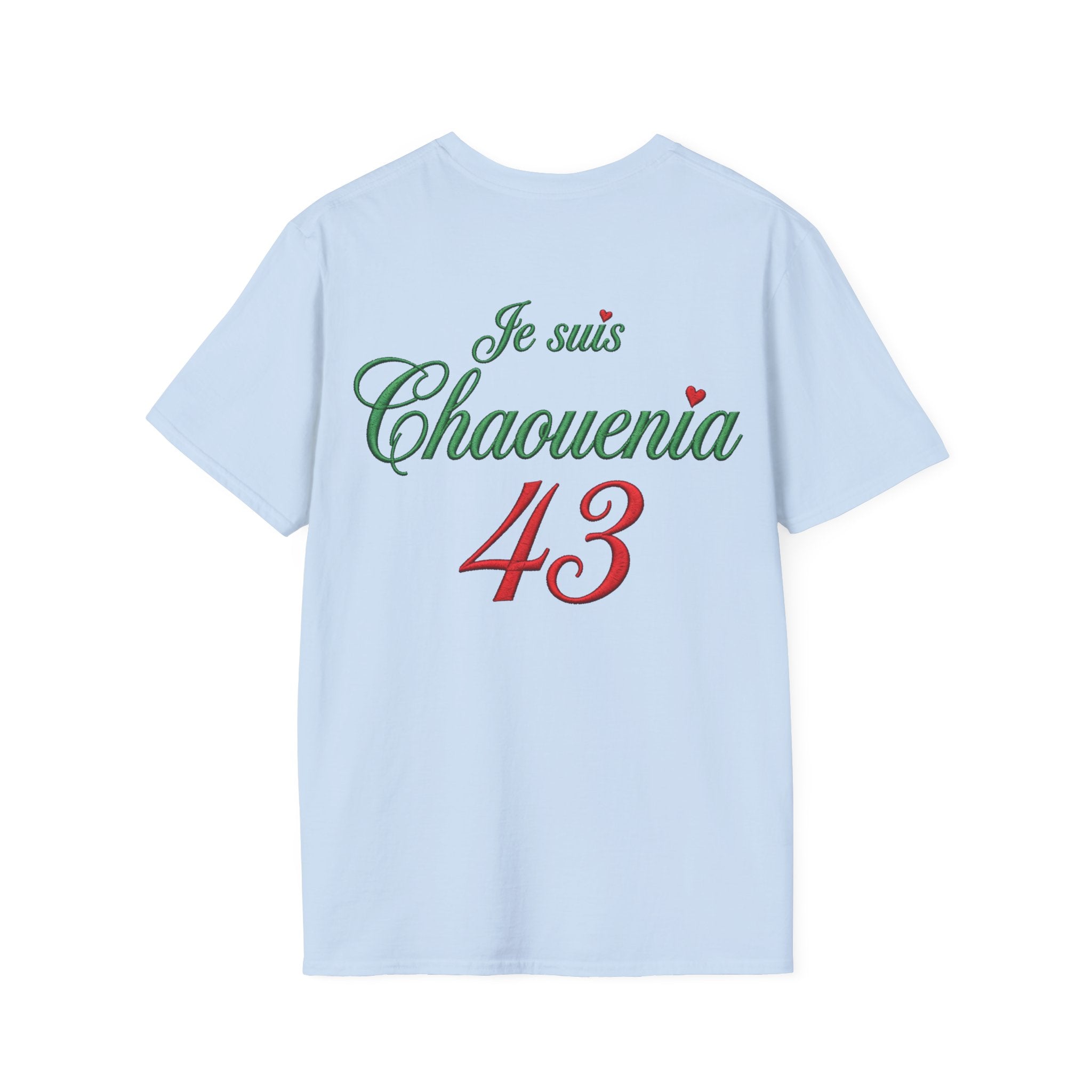 T-Shirt « Je suis Chaouenia 43 » — Tee Casual Français-Arabe LUMÏA - LUMÏA