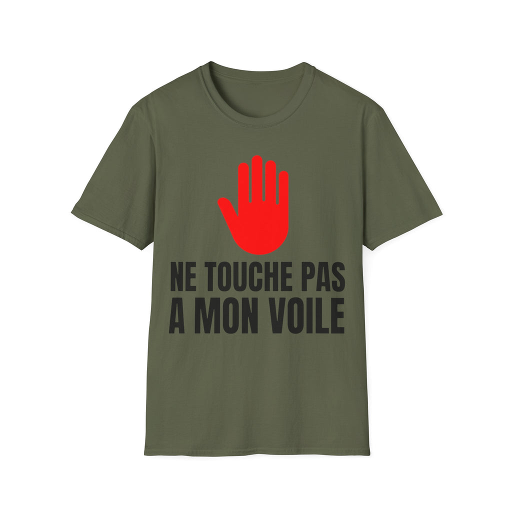 T-Shirt — « Ne Touche Pas À Mon Voile » | Édition Limitée - LUMÏA