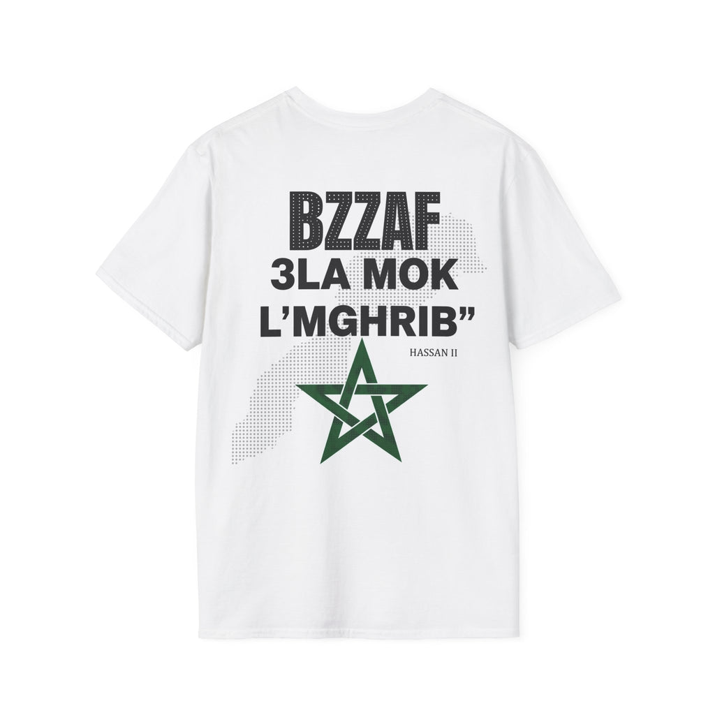 BZZAF 3LA MOK L’MGHRIB T-Shirt — Moroccan Pride Graphic Tee