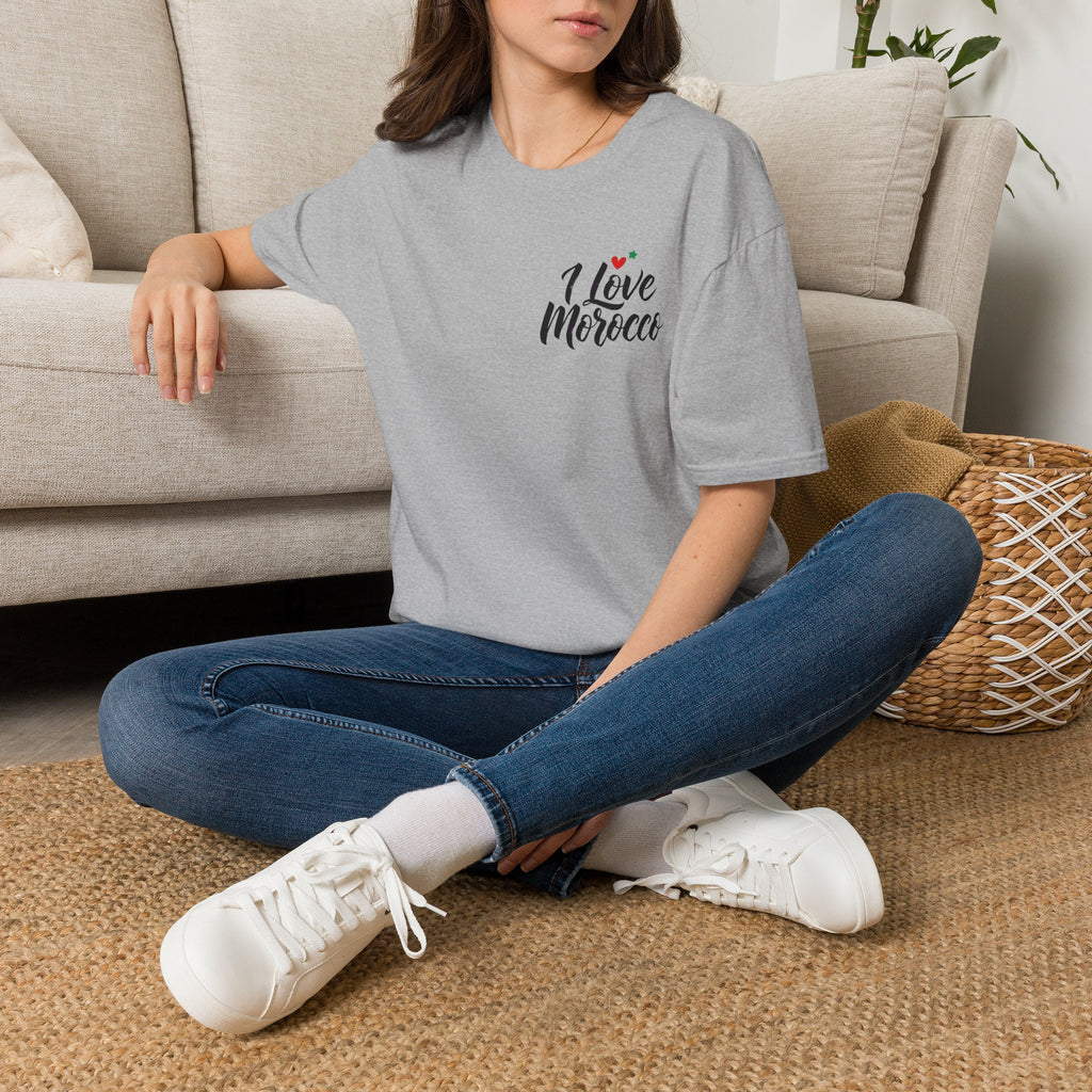I Love Morocco T‑Shirt — Travel Souvenir Tee