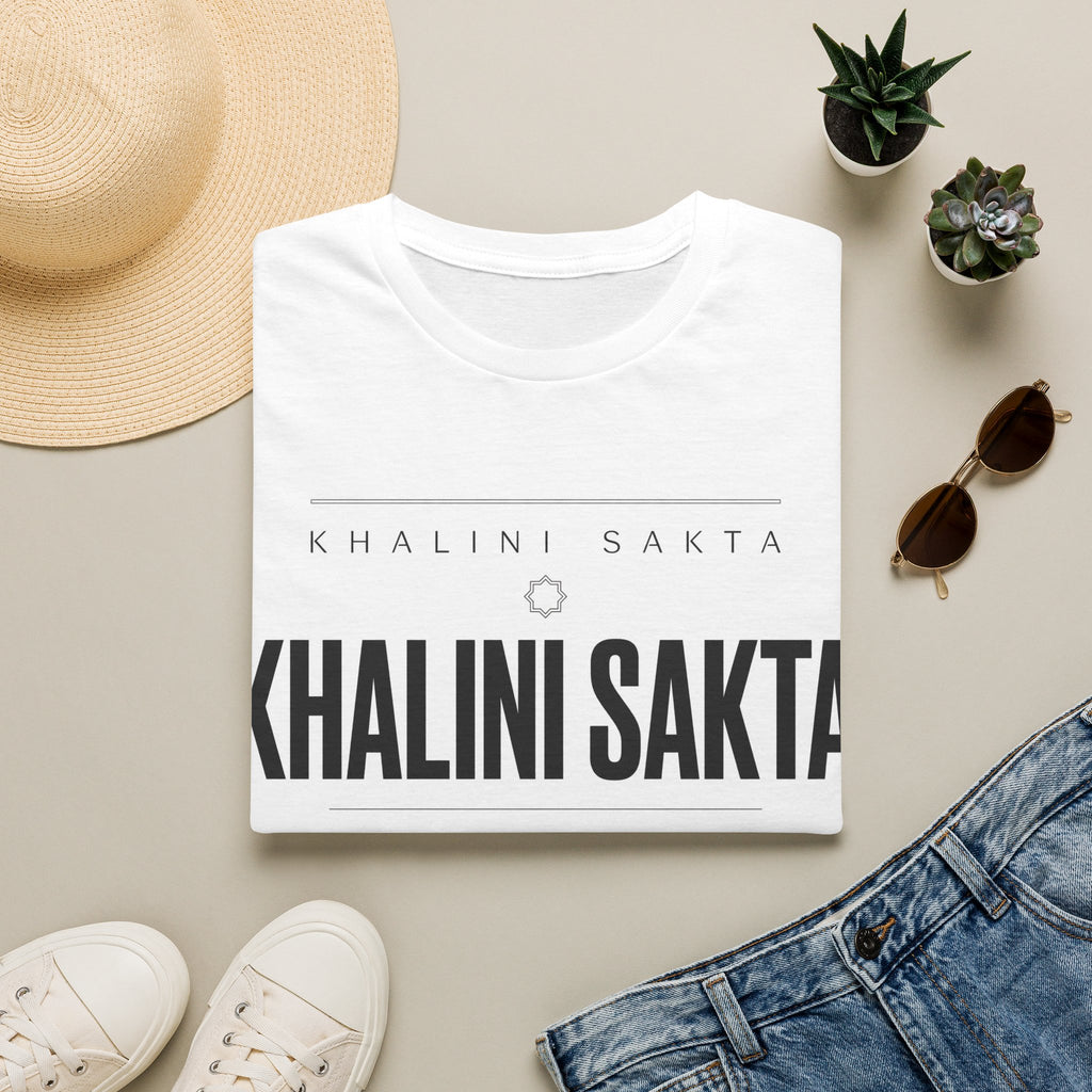 Khalini Sakta T-Shirt — Bold Minimalist Logo Tee