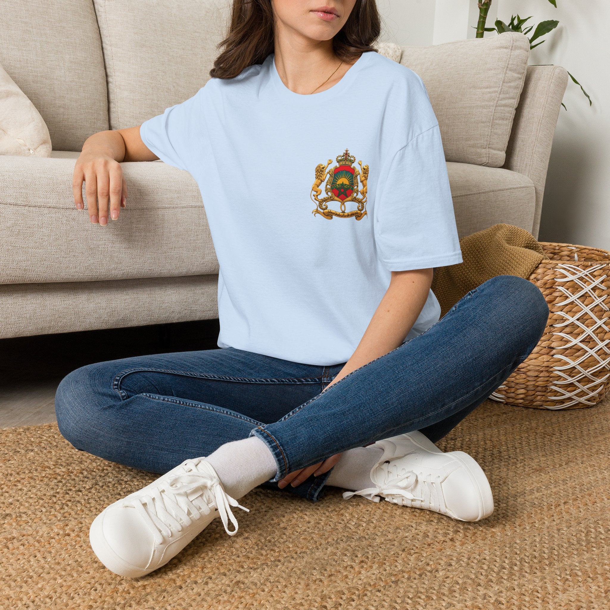 Coat of Arms Pocket T-Shirt — Vintage Heraldic Crest Tee