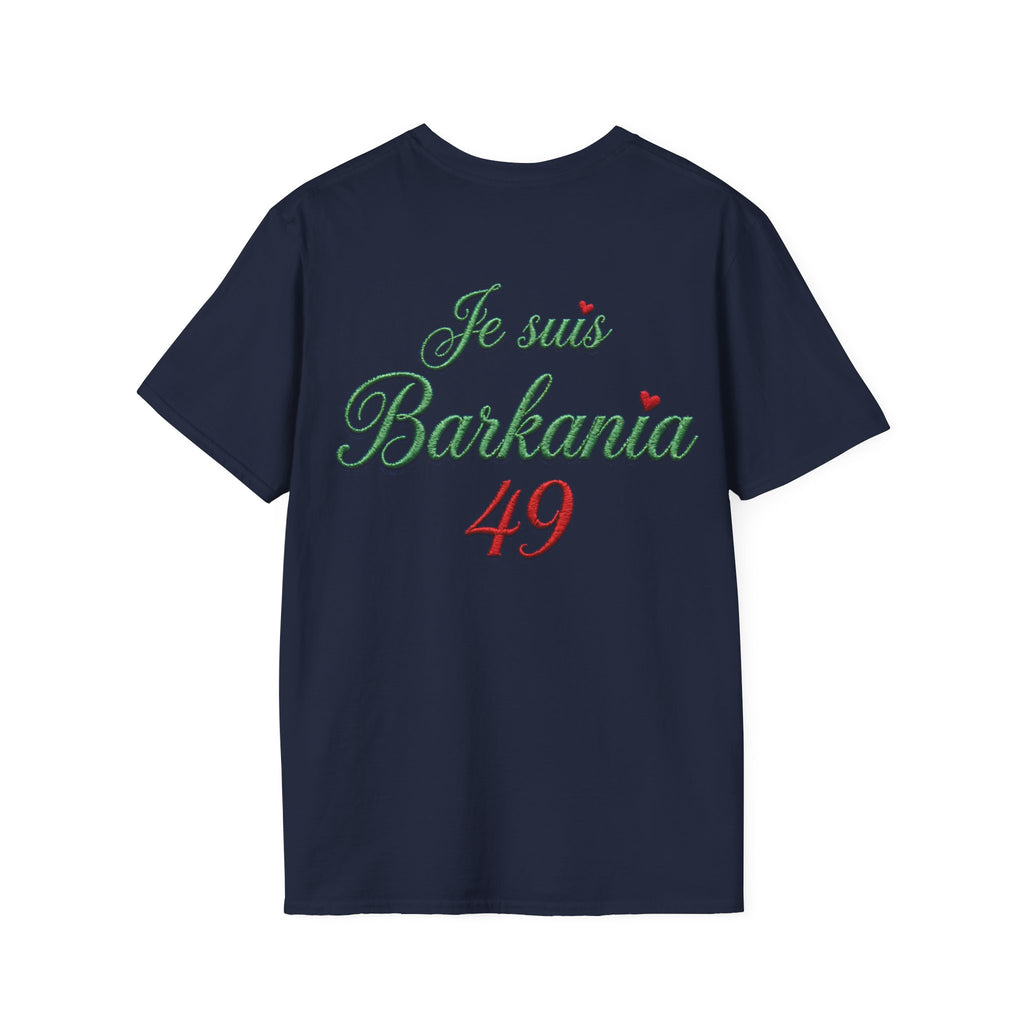 T-Shirt « Je suis Barkania 49 » — Tee Casual Français-Arabe LUMÏA - LUMÏA