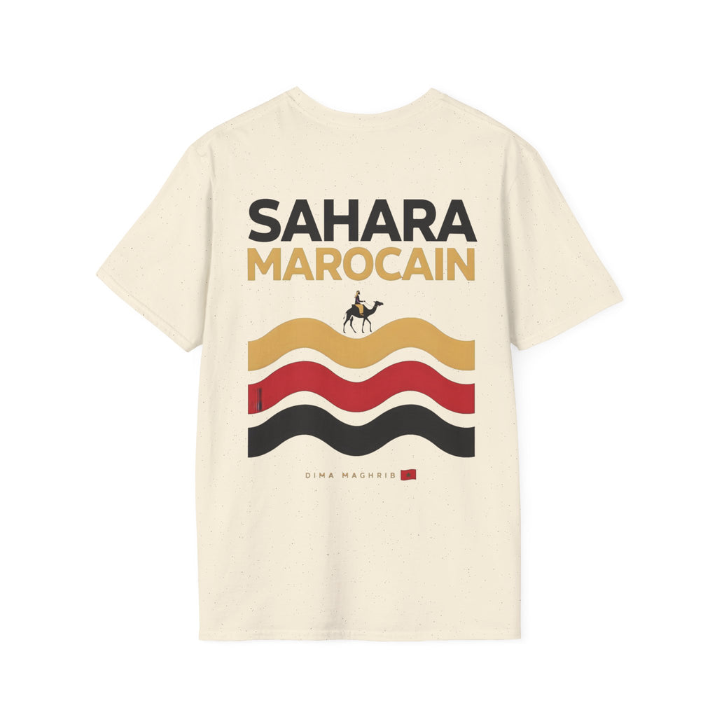 Sahara Desert Camel Pocket Graphic T-Shirt - LUMÏA