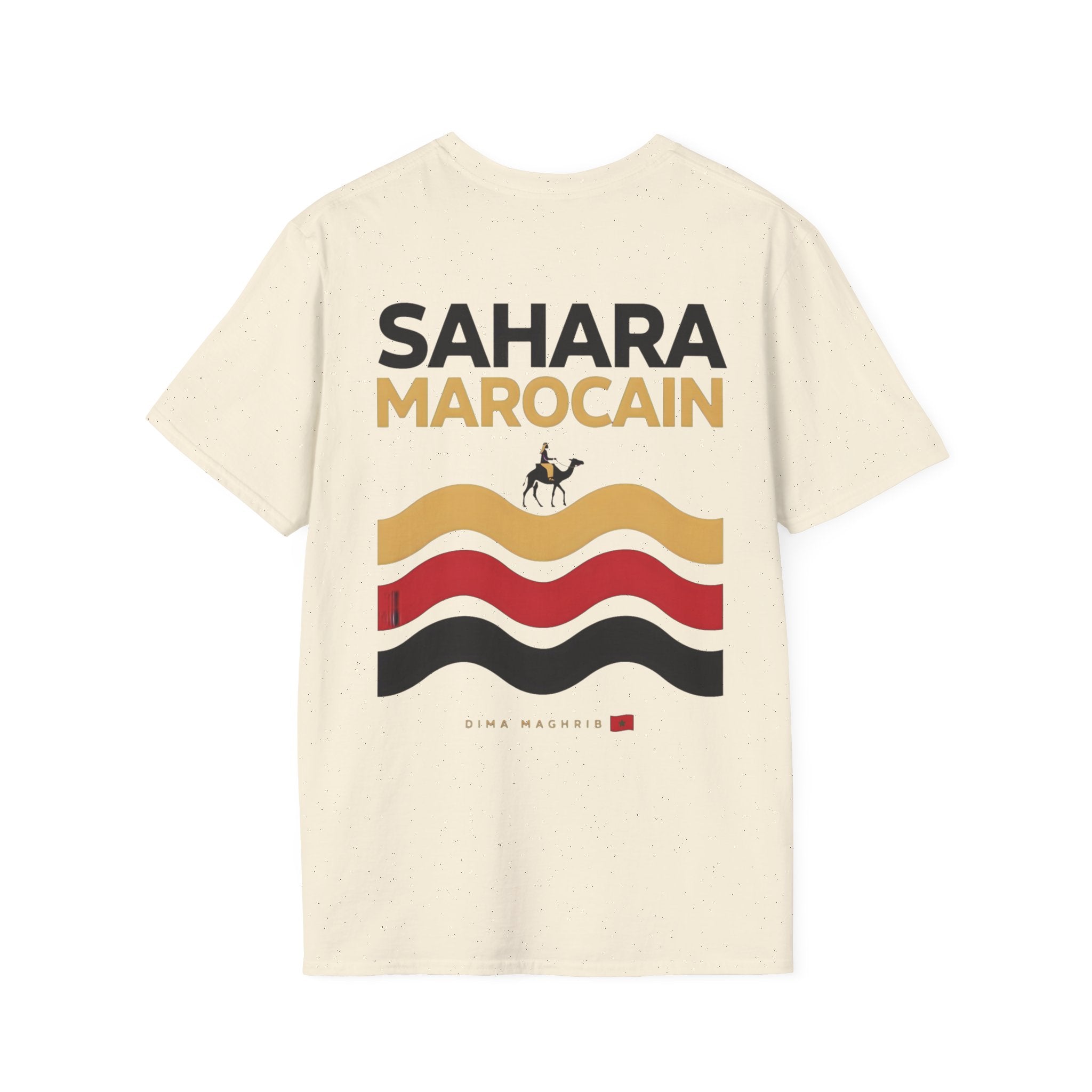Sahara Desert Camel Pocket Graphic T-Shirt - LUMÏA