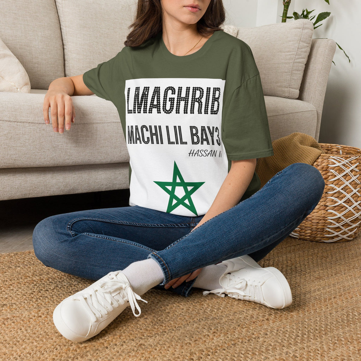 Moroccan Archway T-Shirt — Palm & Mosaic Graphic Tee - LUMÏA