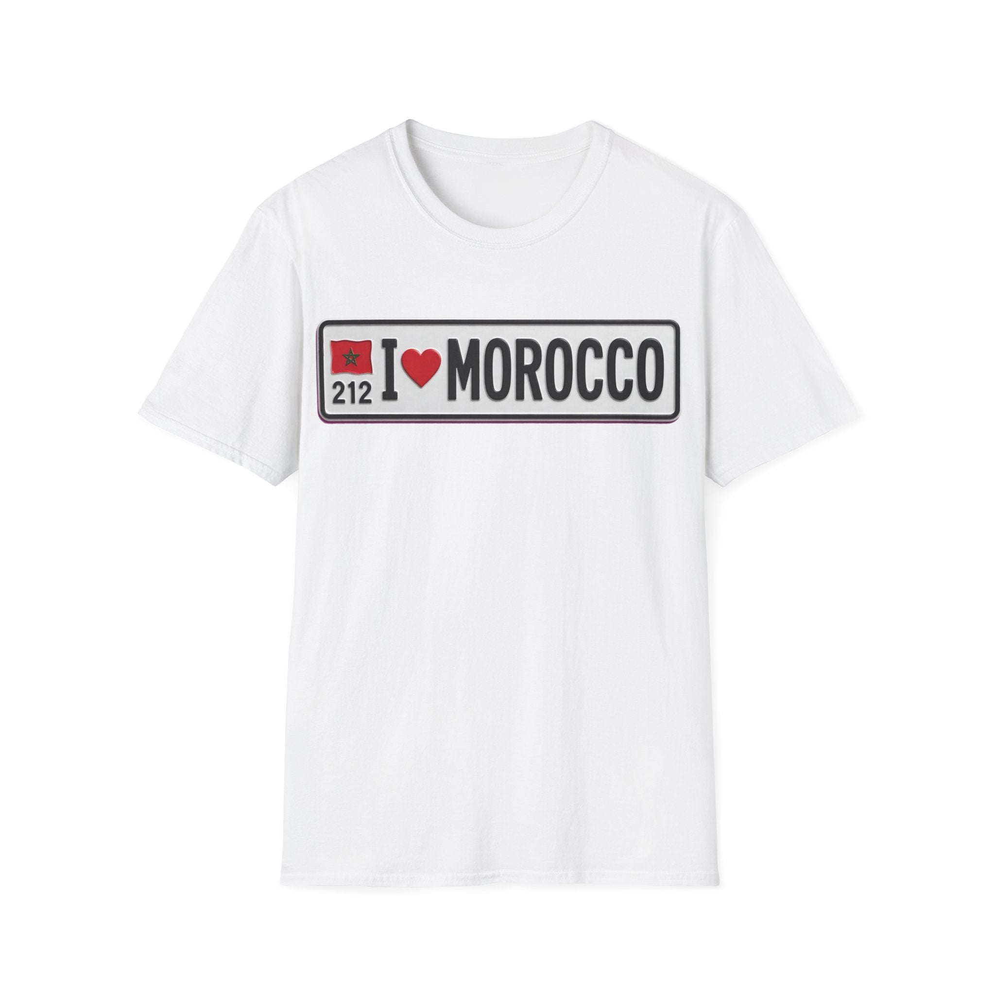I  Morocco T-Shirt — Passport Plate Travel Tee