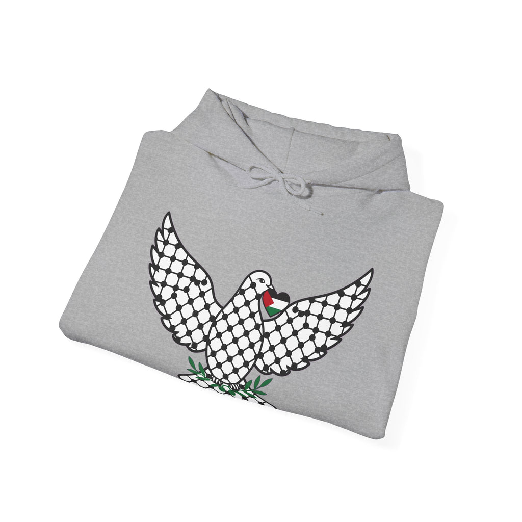 Sweat à capuche colombe de la Palestine - LUMÏA