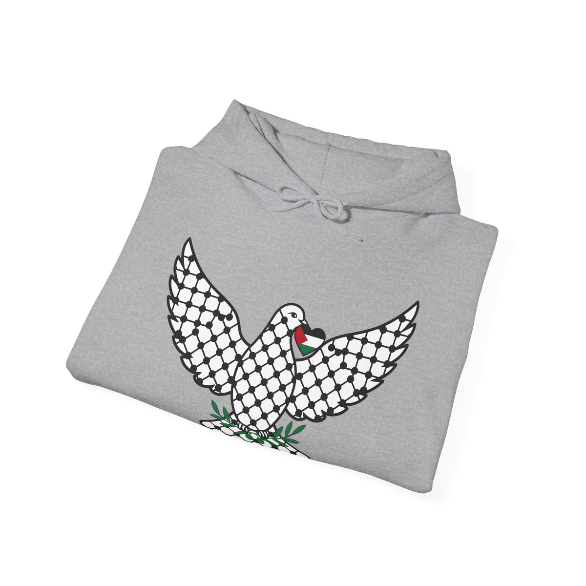 Sweat à capuche colombe de la Palestine - LUMÏA