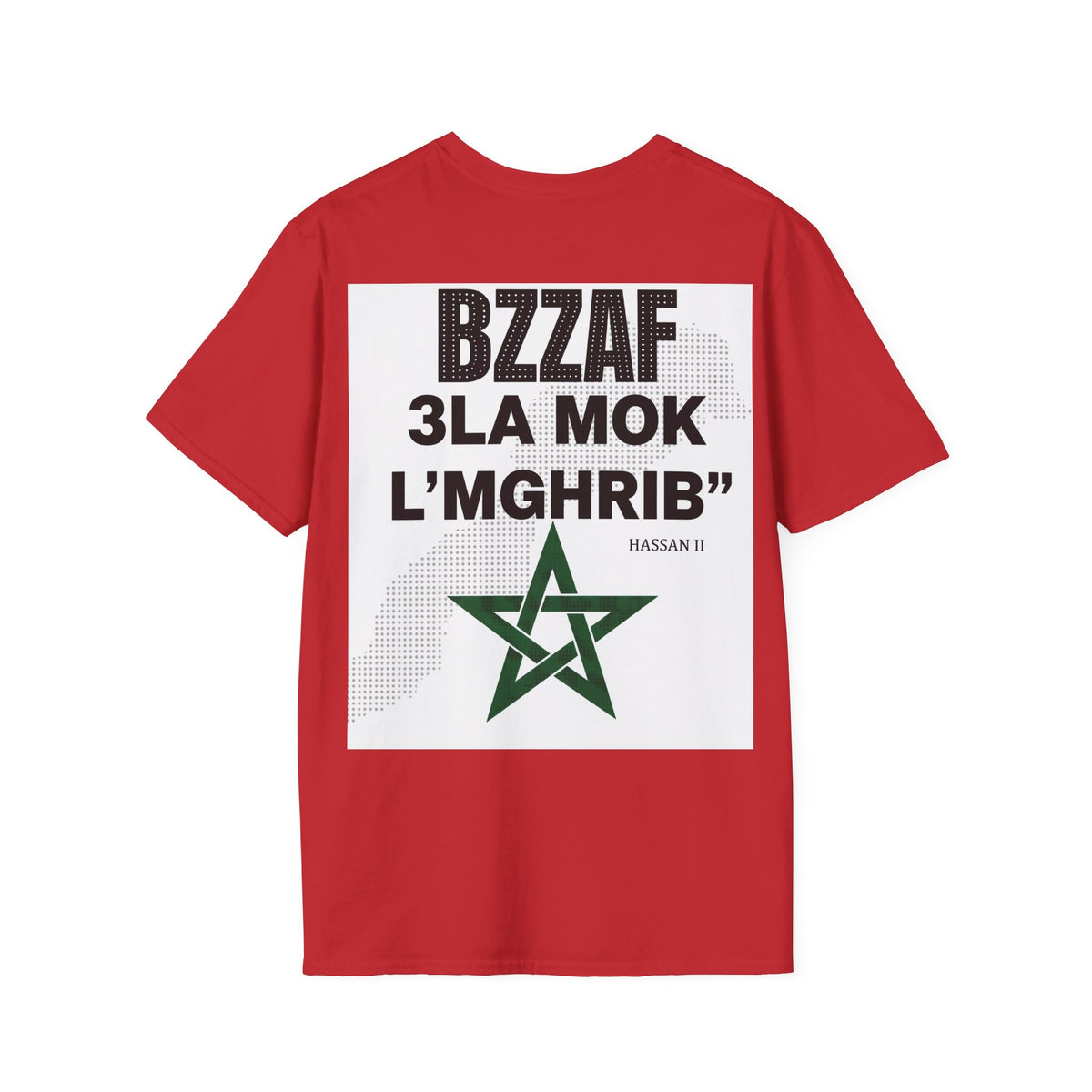 Khalini Sakta T‑Shirt — Bold Red Text Graphic Tee - LUMÏA