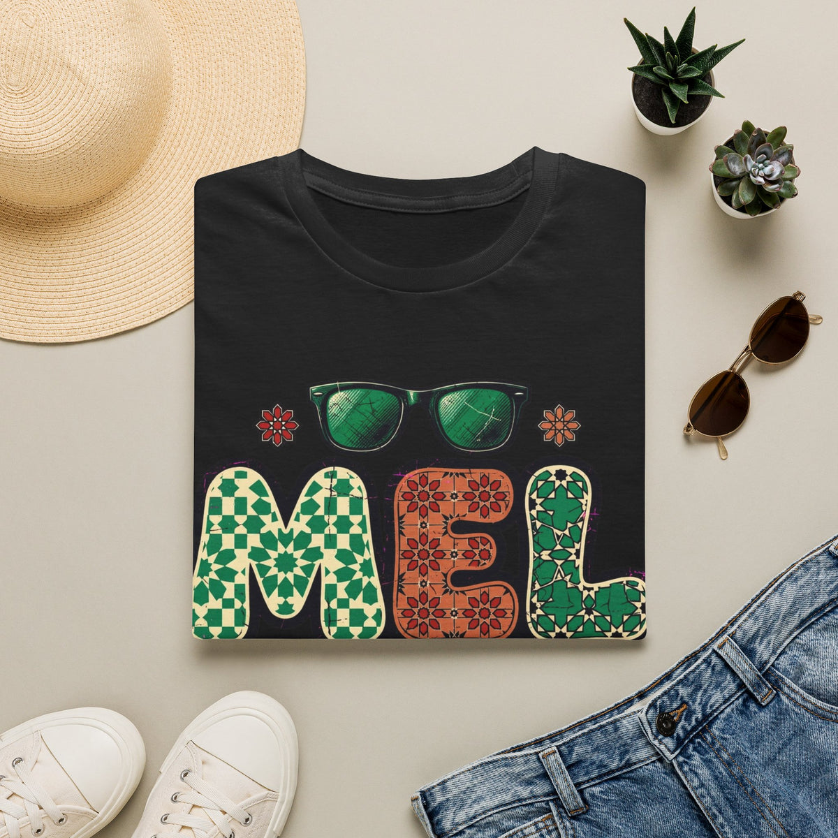 Mel Mexico T-Shirt — Retro Floral Mexico Graphic Tee - LUMÏA