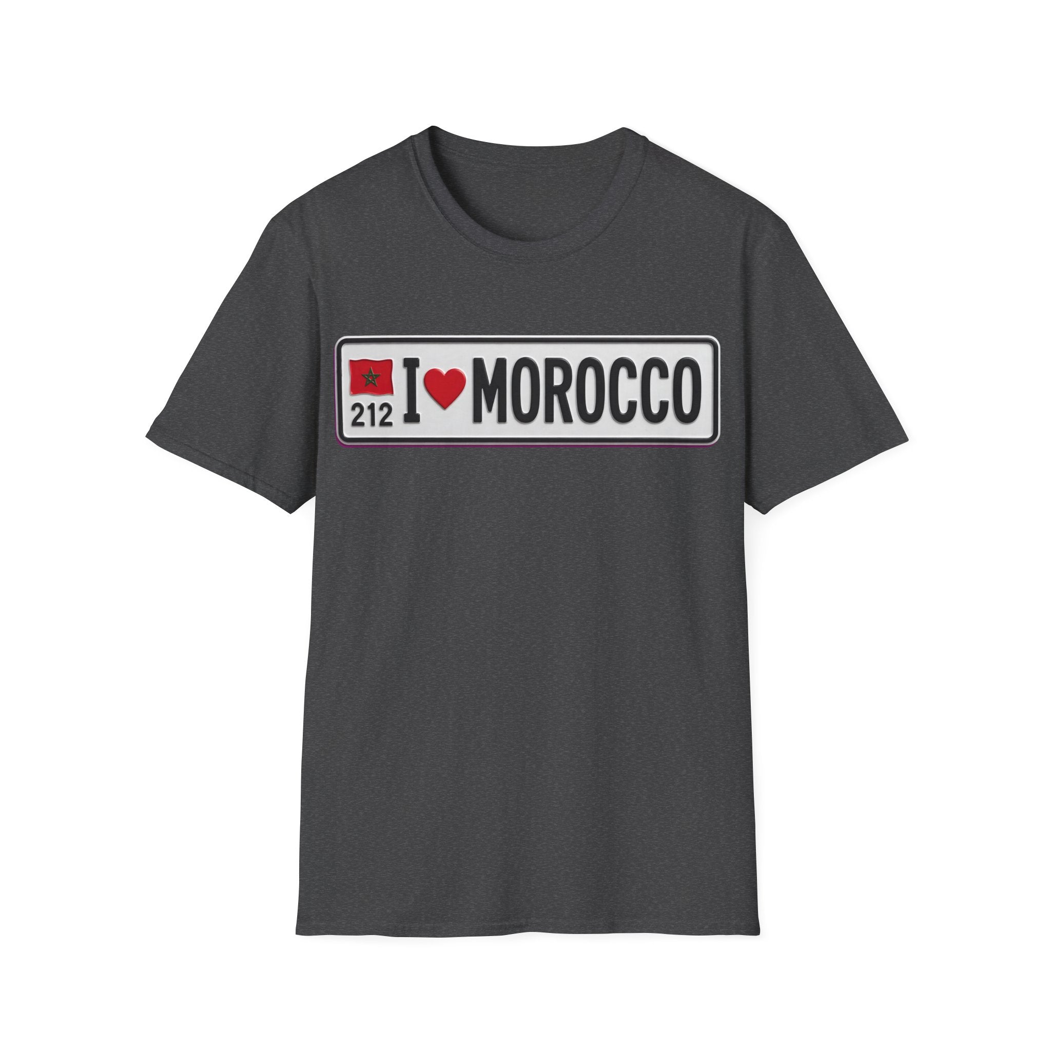 I  Morocco T-Shirt — Passport Plate Travel Tee