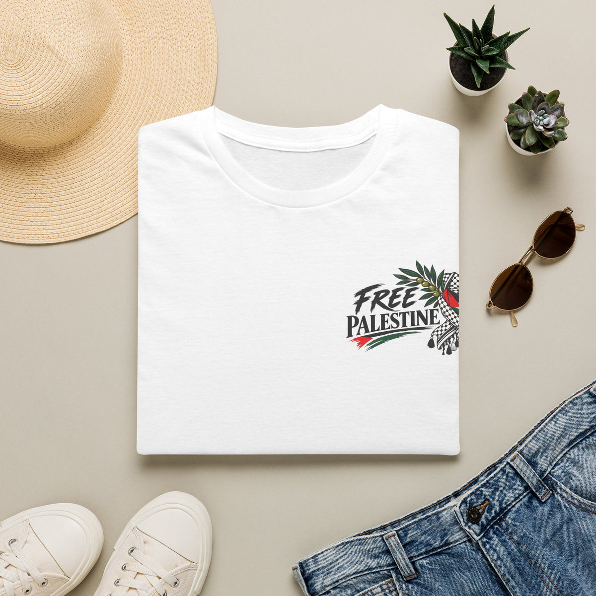 T-shirt Palestine - LUMÏA
