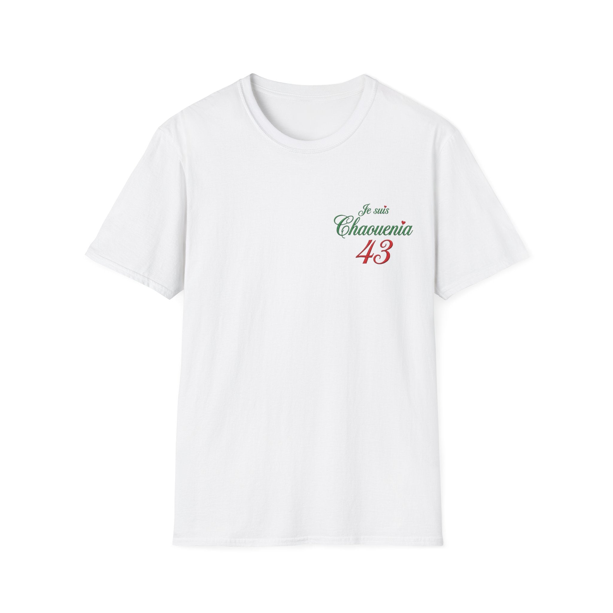 T-Shirt « Je suis Chaouenia 43 » — Tee Casual Français-Arabe LUMÏA - LUMÏA