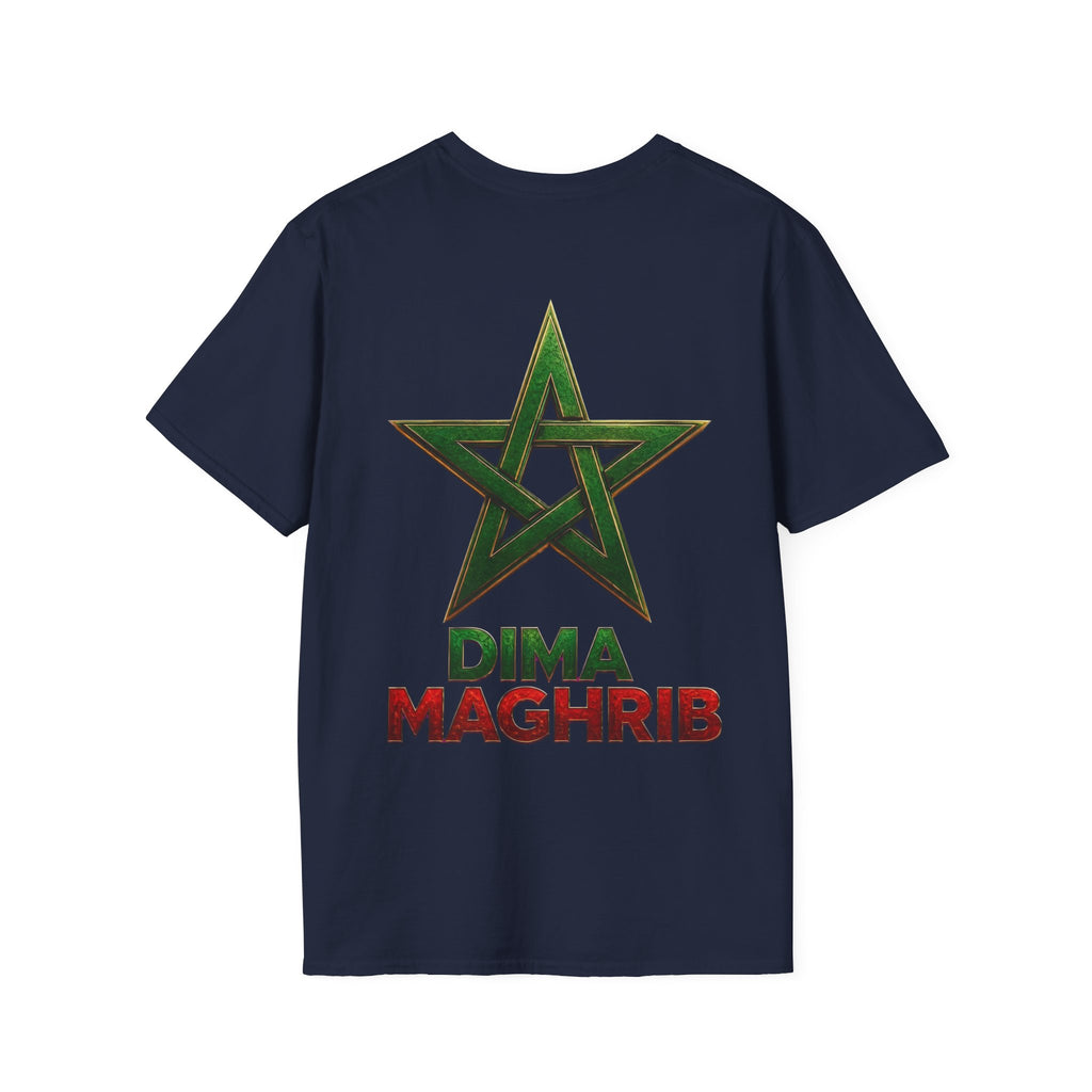 Moroccan Royal Crest Chest Logo T‑Shirt