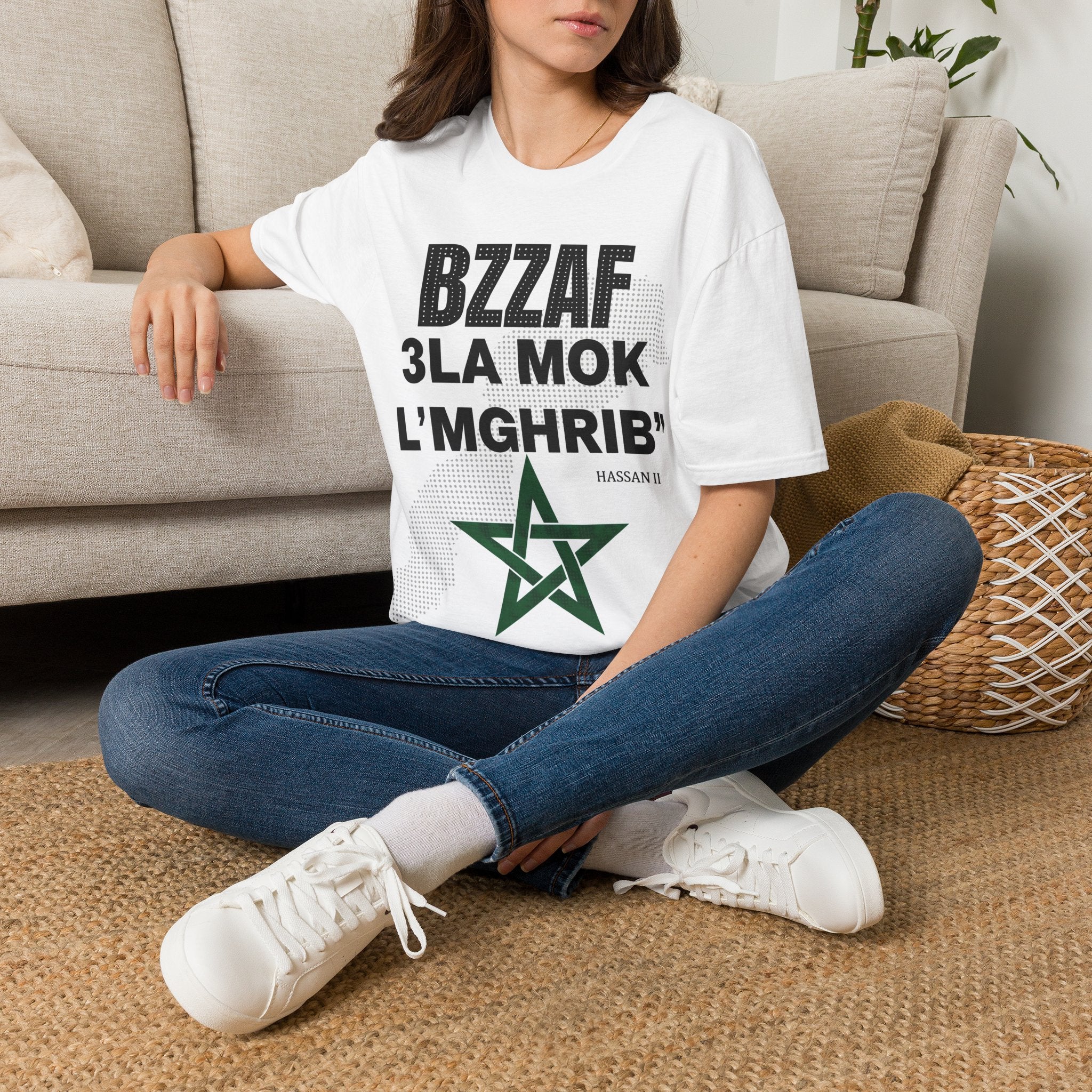 Khalini Sakta T‑Shirt — Bold Red Text Graphic Tee - LUMÏA