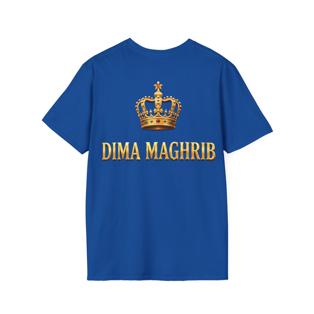 Vintage Heraldic Crest T-Shirt — Royal Coat of Arms Pocket Tee