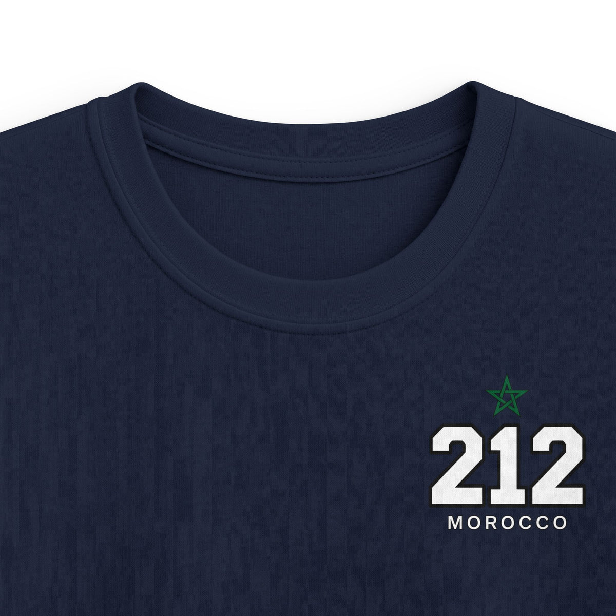 T-shirt enfant marocain — Illustration Casablanca 212