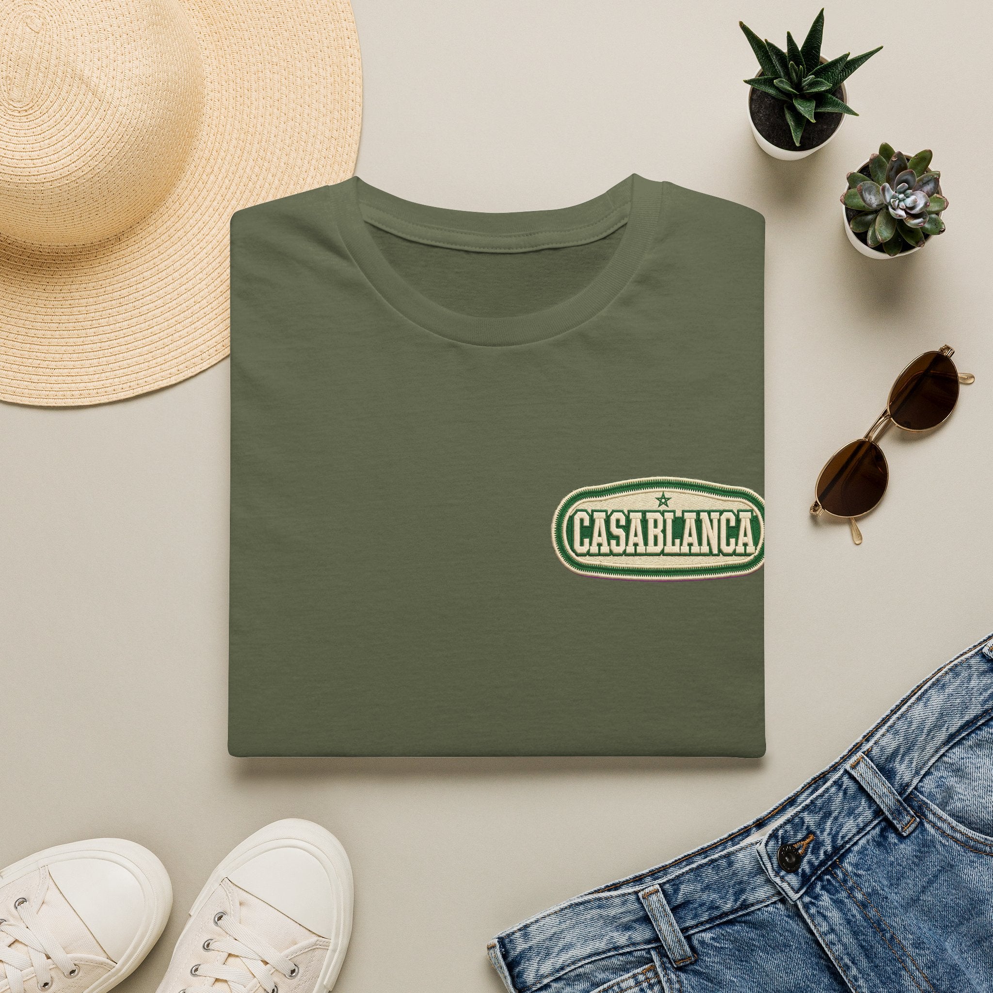 T-Shirt Logo Vintage Casablanca - LUMÏA
