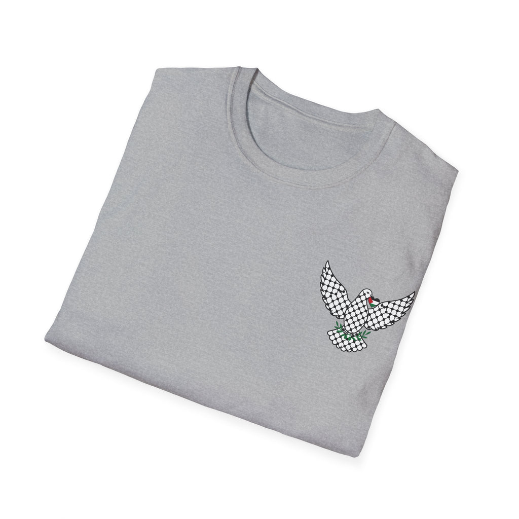 T-shirt Colombe de paix, motif graphique - LUMÏA