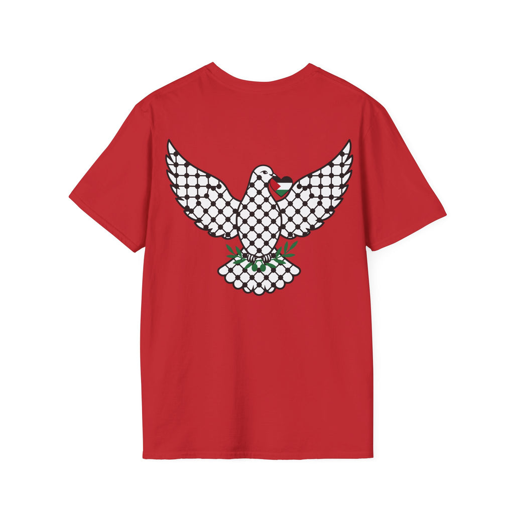 T-shirt Colombe de paix, motif graphique - LUMÏA