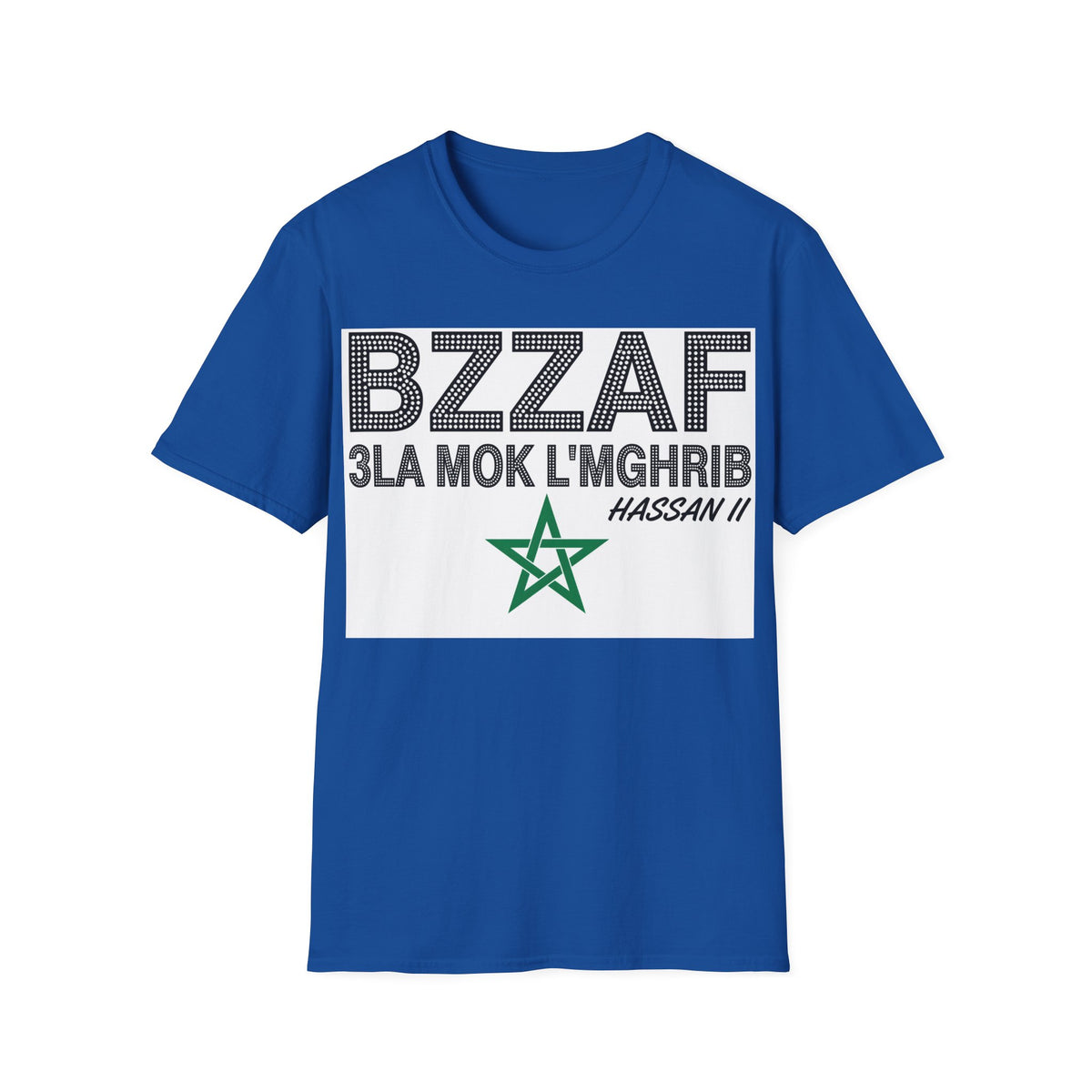 BZZAF 3LA MOK L’MGHRIB T-Shirt — Moroccan Pride Graphic Tee - LUMÏA