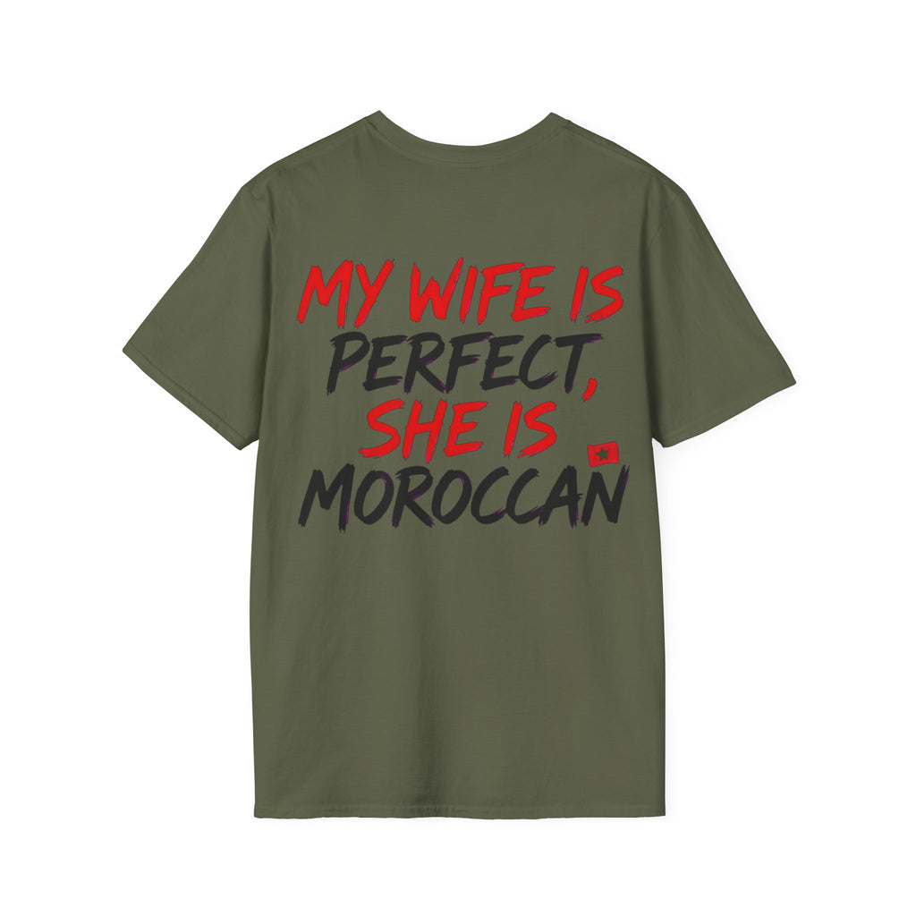 T-shirt I Love Morocco – Coeur minimaliste