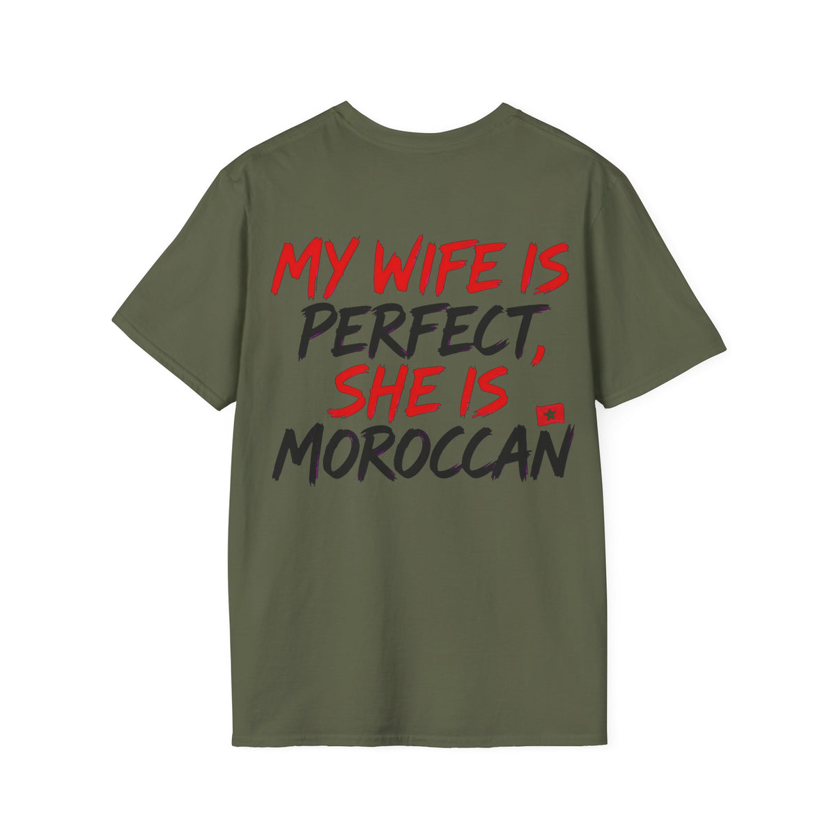 T-shirt I Love Morocco – Coeur minimaliste
