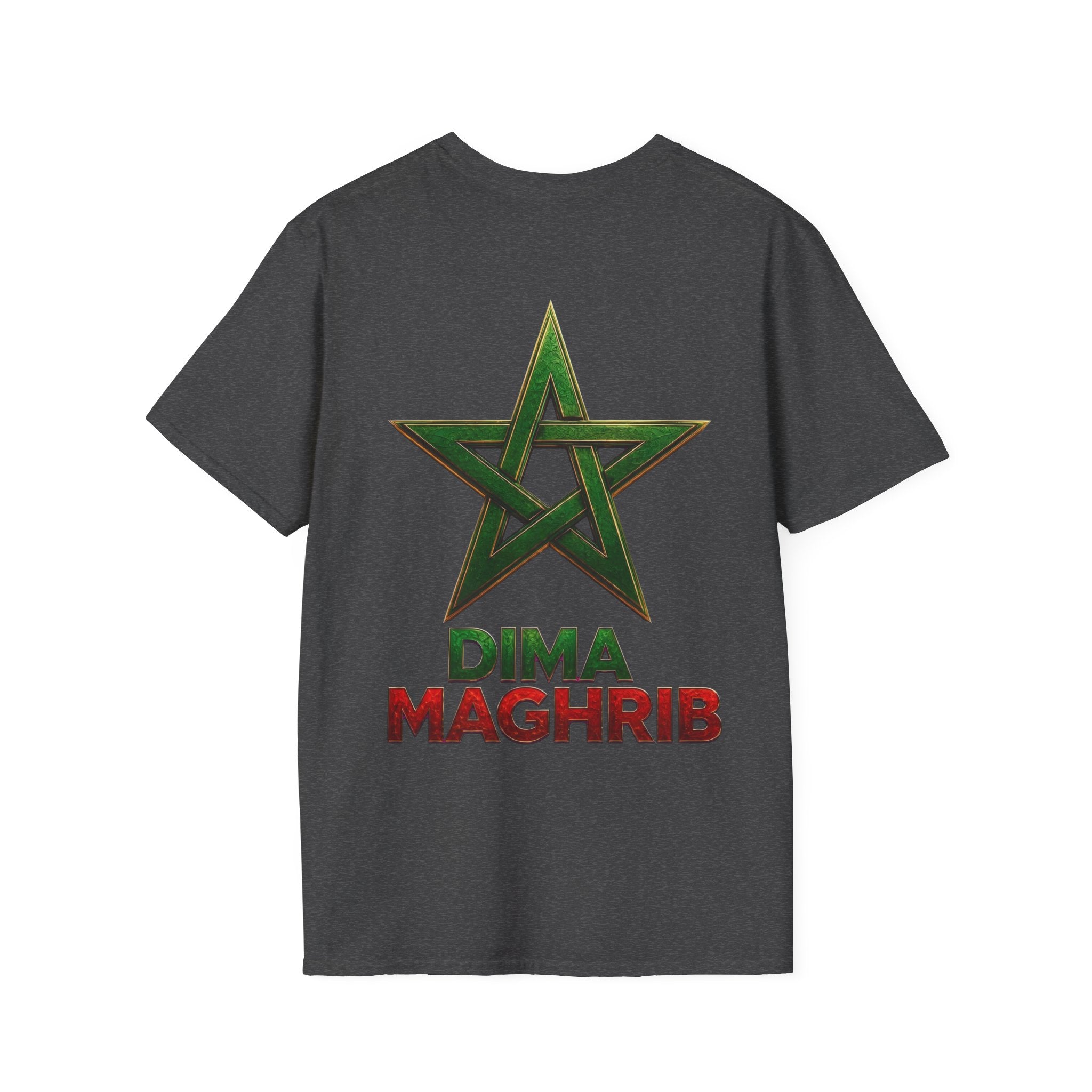 Moroccan Royal Crest Chest Logo T‑Shirt