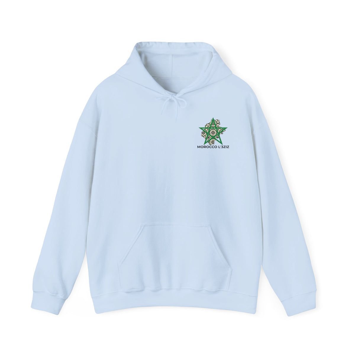 Sweat à capuche L’3ziz – Étoile et mosaïque marocaine - LUMÏA
