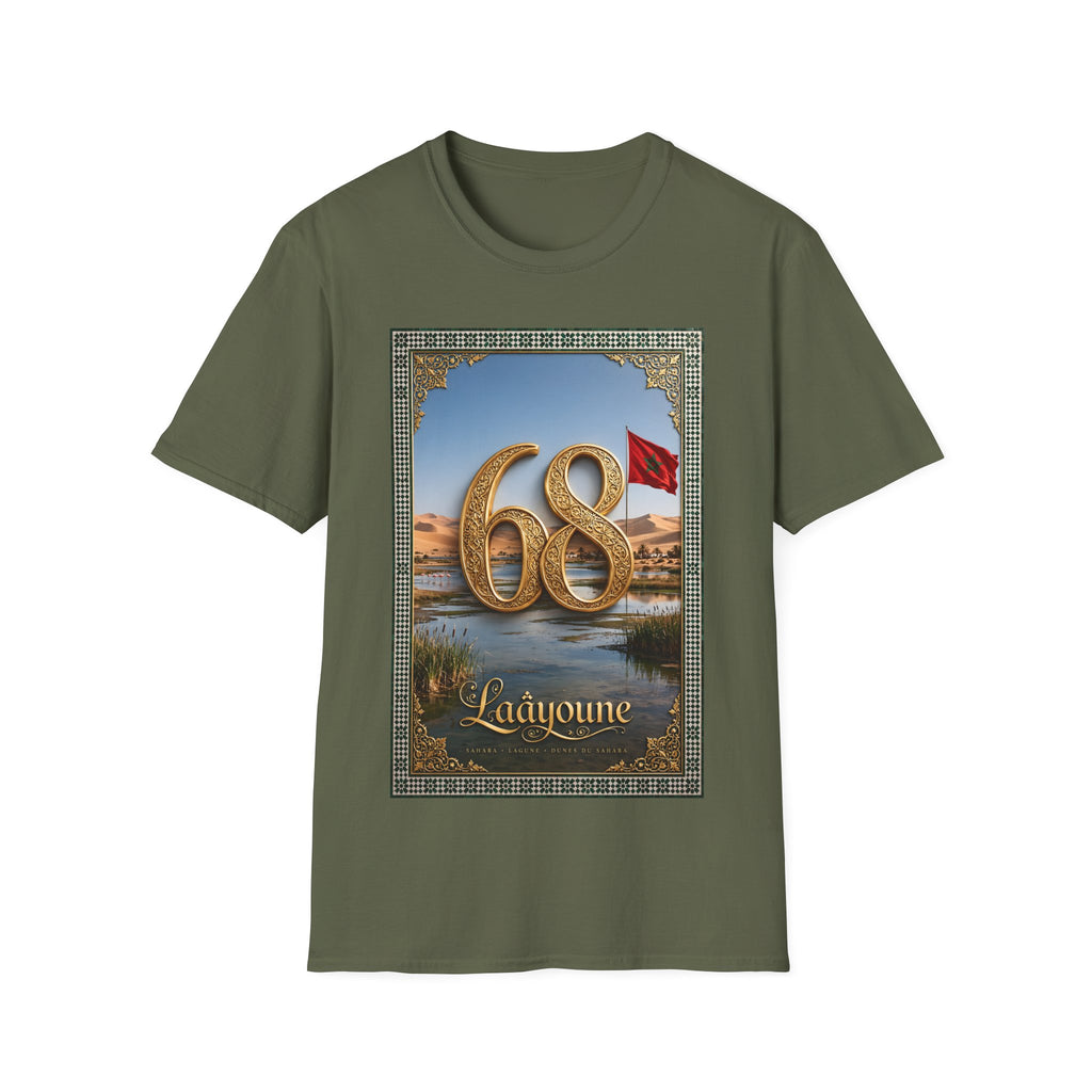 68 Anniversary Desert Flag Graphic T-Shirt - LUMÏA