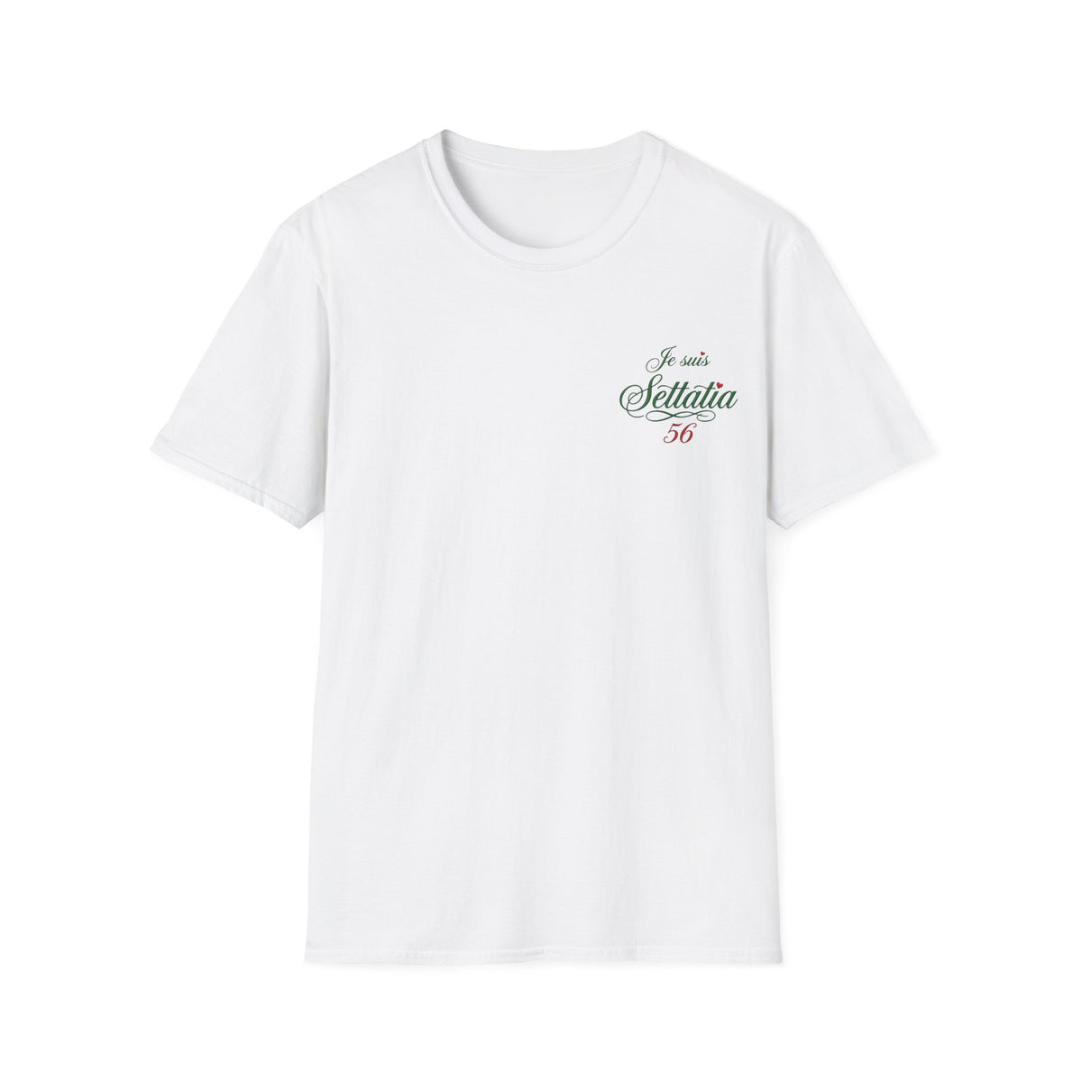 T-Shirt « Je suis Settatia 56 » — Tee Casual Français-Arabe LUMÏA - LUMÏA