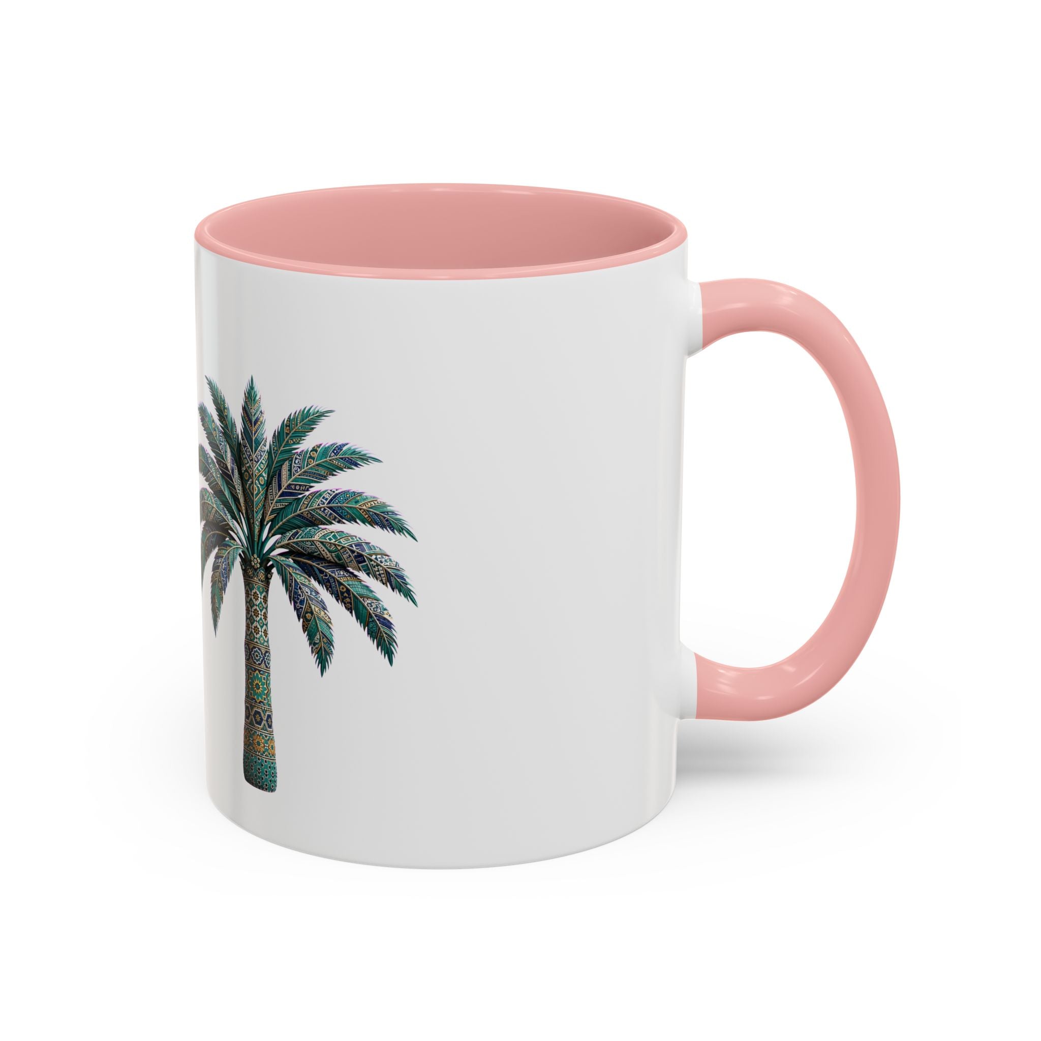 Boho Camel & Palm Accent Coffee Mug – 11/15oz Rustic Desert Travel Tea Cup