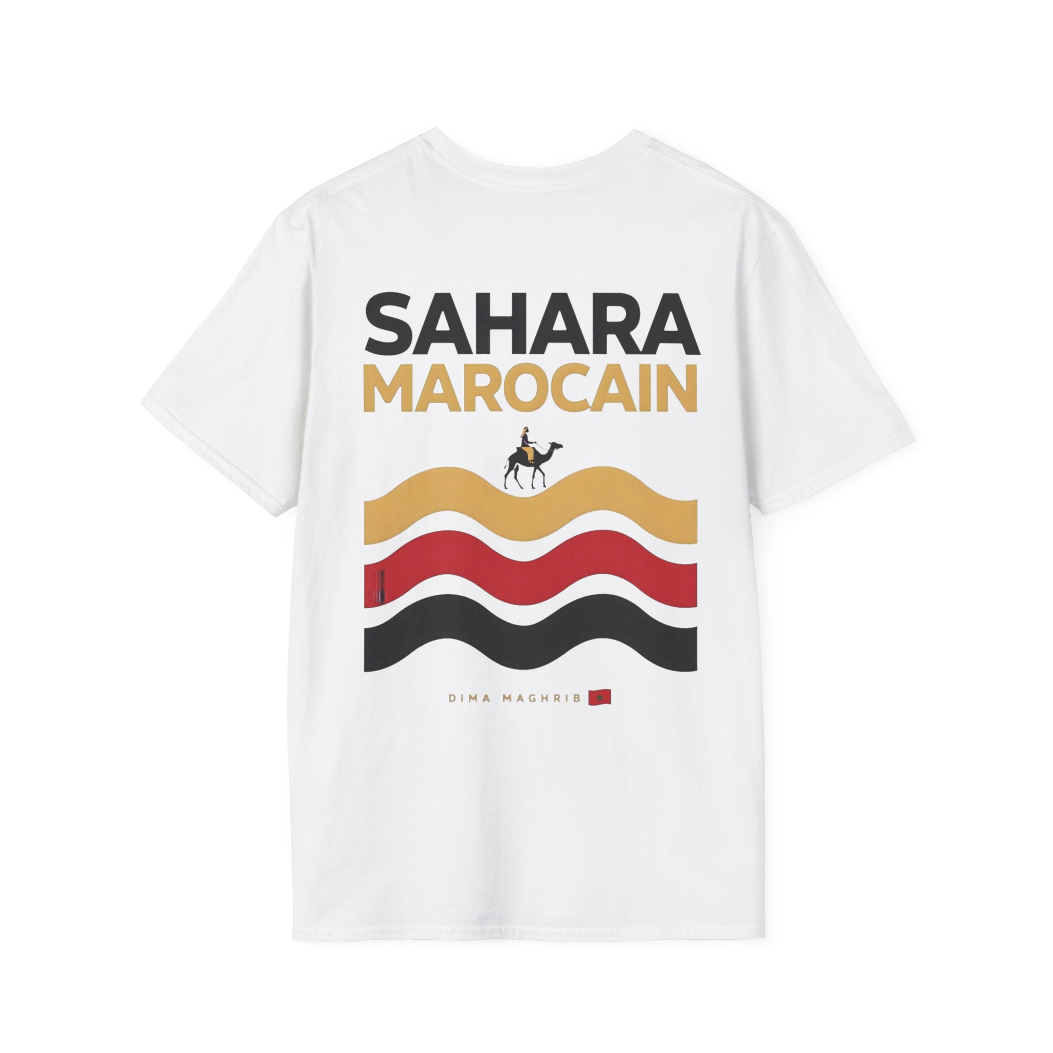 Sahara Desert Camel Pocket Graphic T-Shirt - LUMÏA