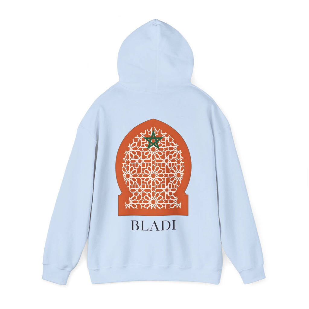 Sweat à capuche Bladi – Étoile et arche aux motifs marocains - LUMÏA