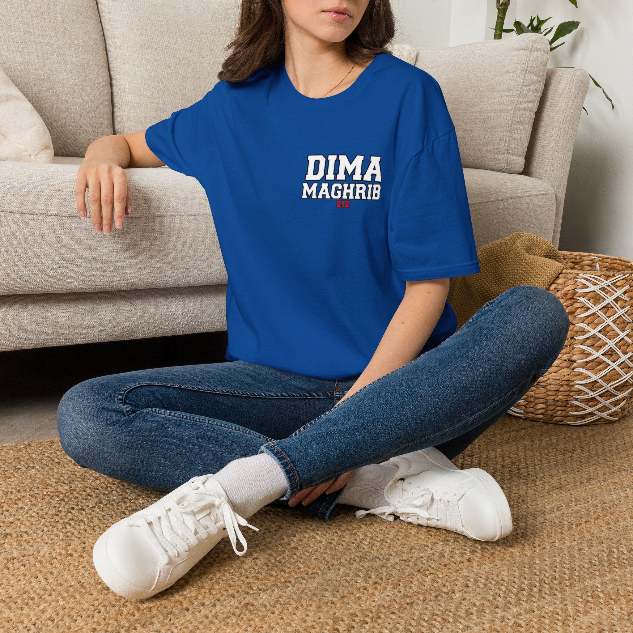 Dima Maghrib Graphic T-Shirt — Casual College-Style Tee