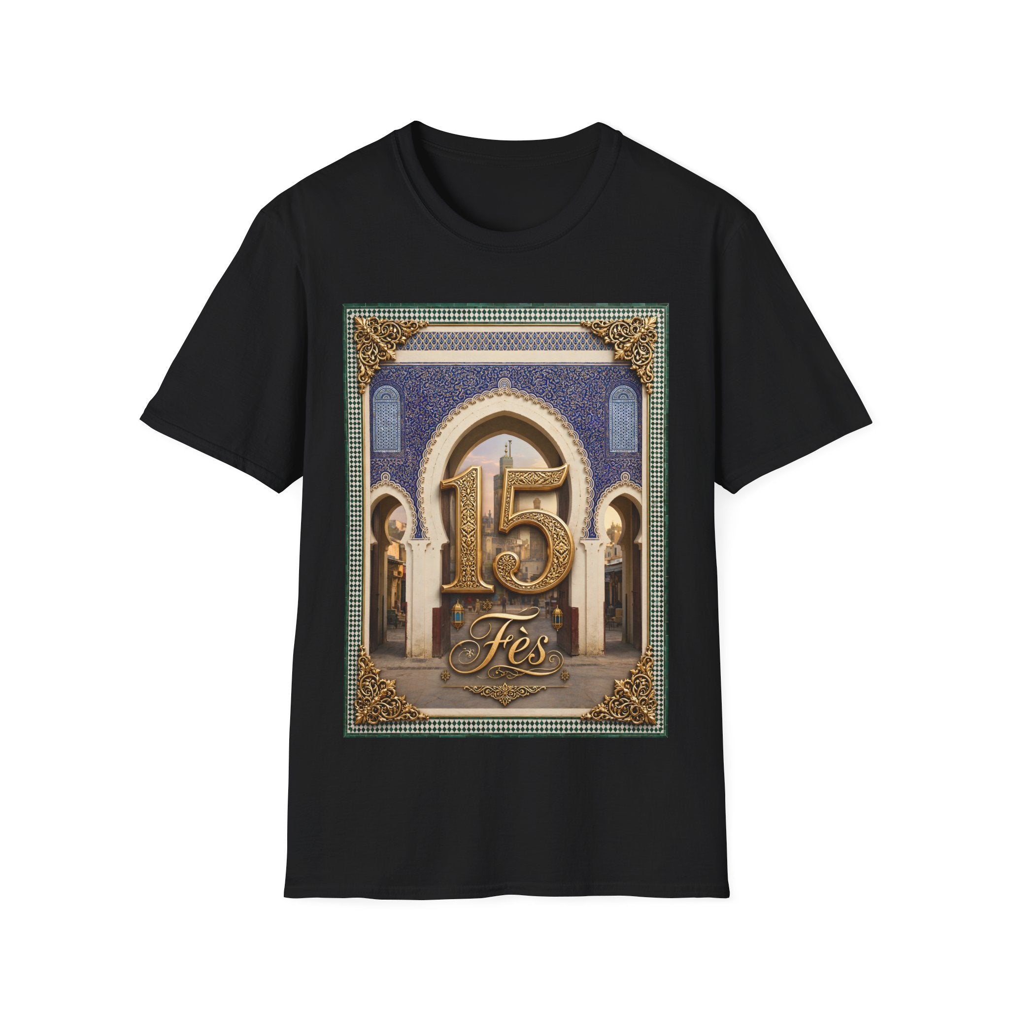 15 Fes Tile Arch T-Shirt