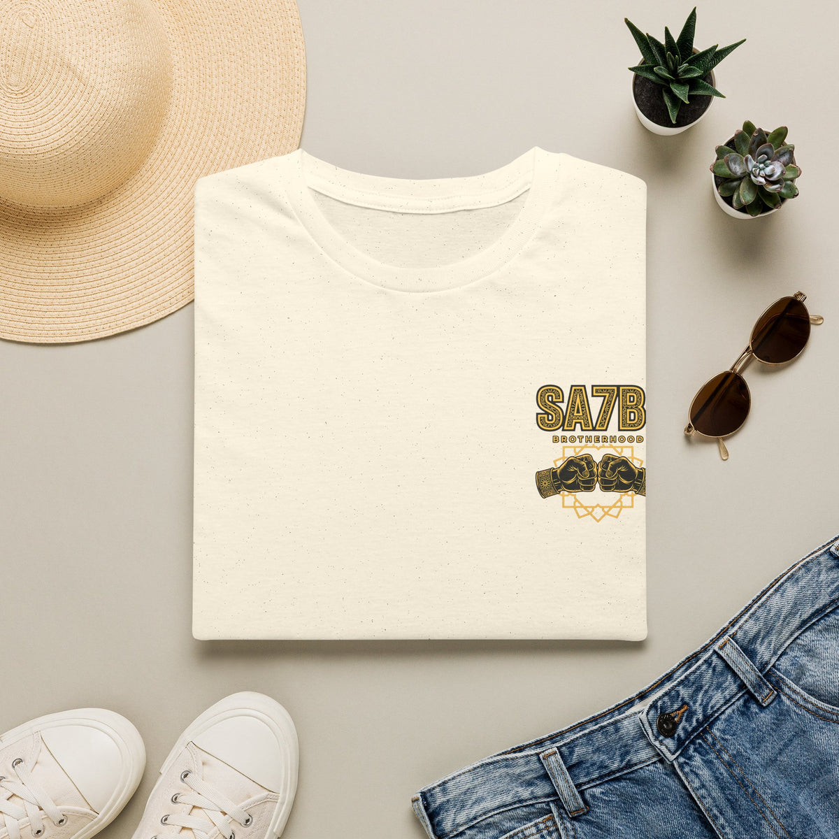T-Shirt Logo SA7B Fraternité - LUMÏA