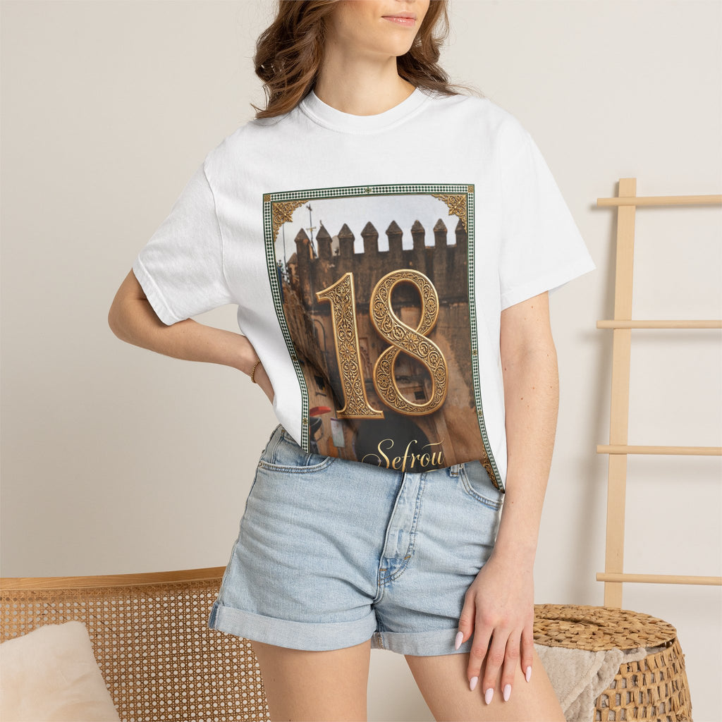18 Sefrou Moroccan Vintage Graphic T-Shirt