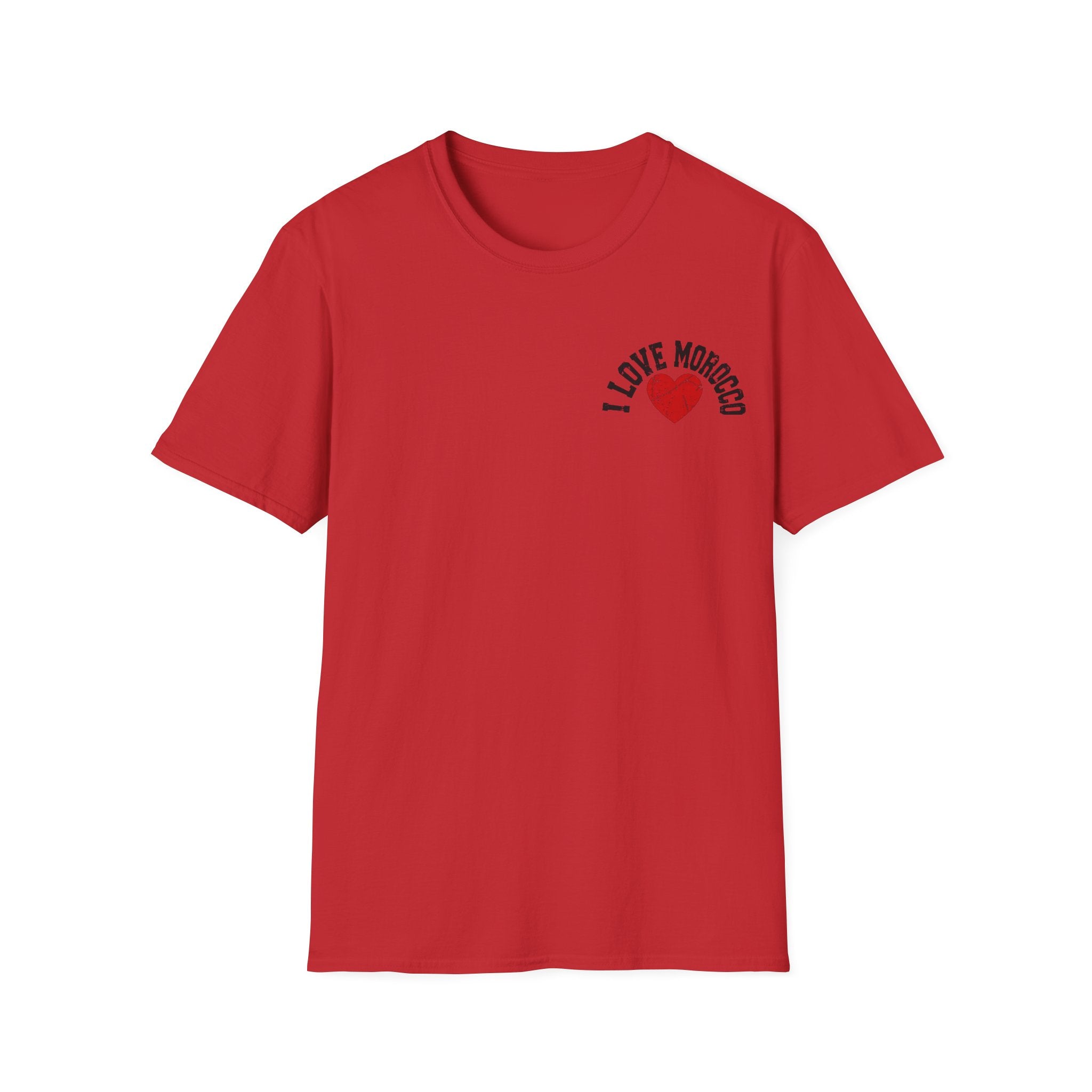 I Love Morocco Heart T-Shirt — Casual Travel Souvenir Tee