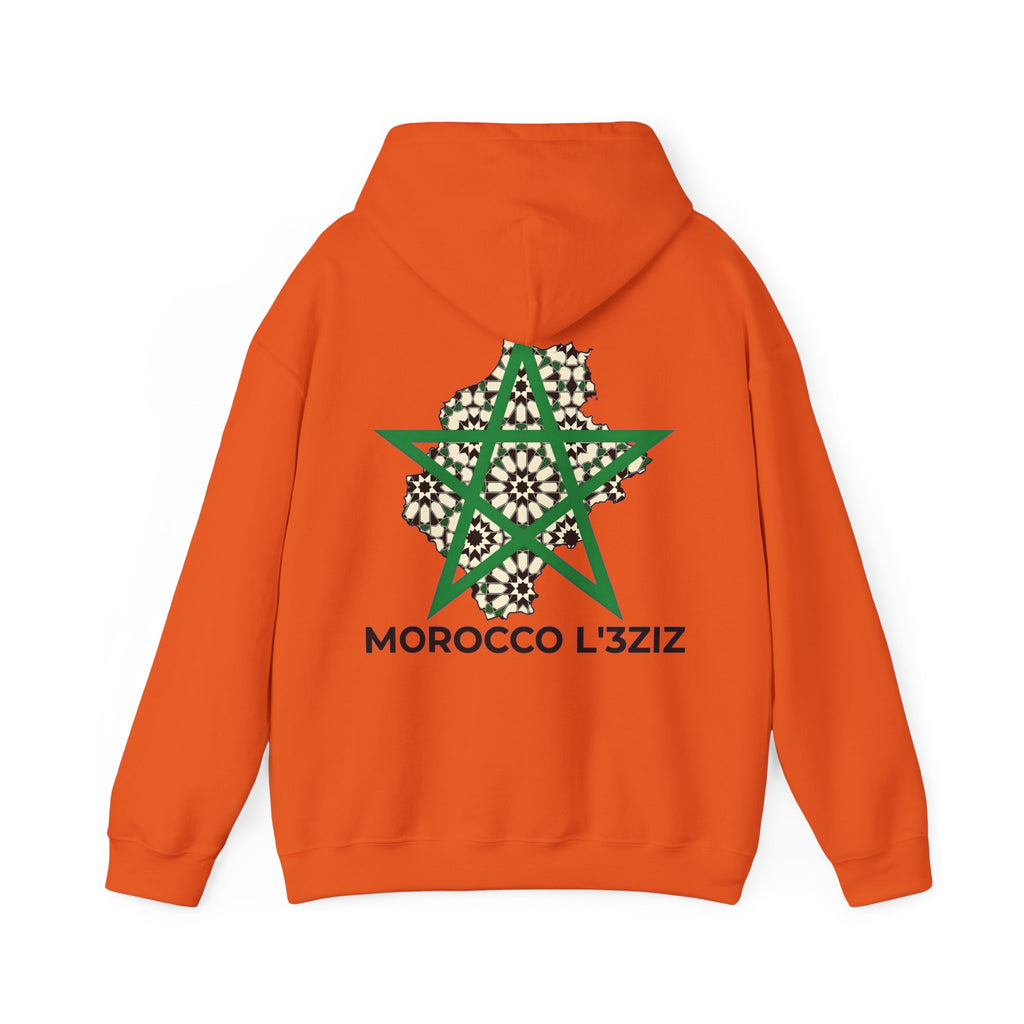 Sweat à capuche L’3ziz – Étoile et mosaïque marocaine - LUMÏA