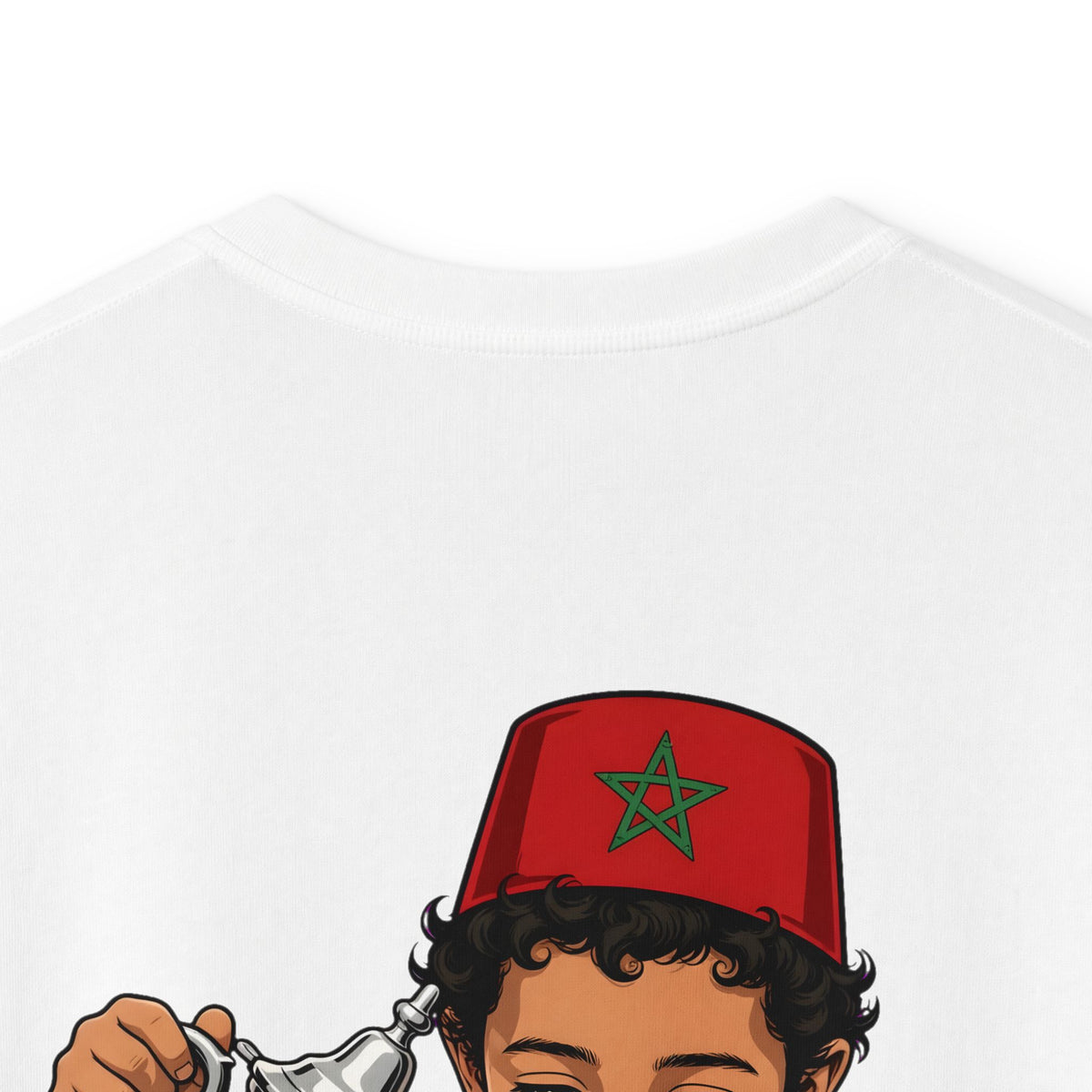 T-shirt enfant — Petit garçon servant le thé marocain (212 Rabat)