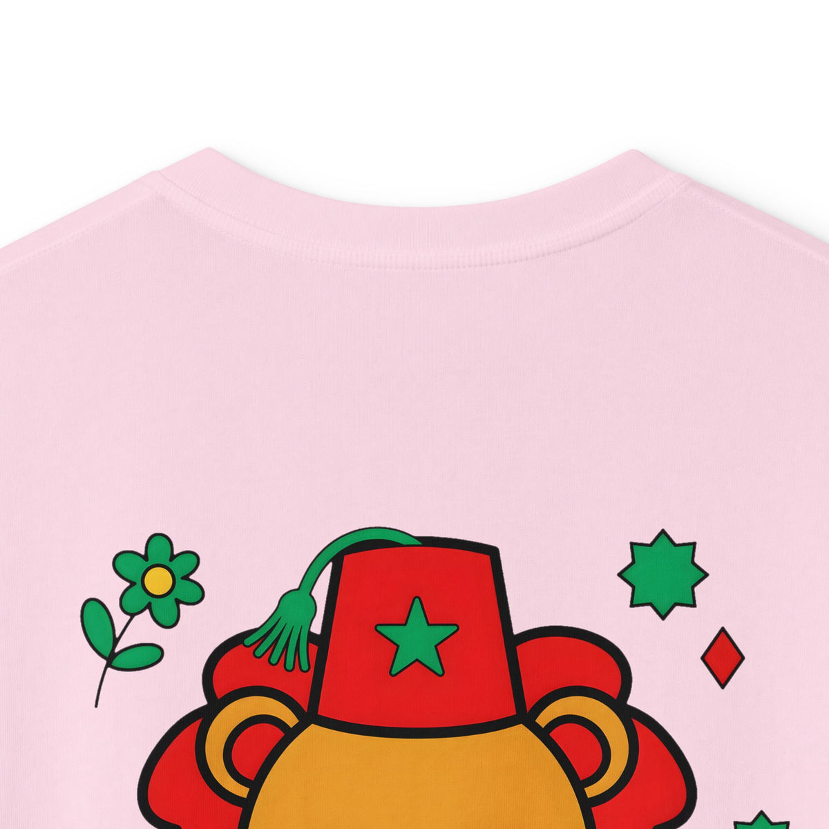 T-shirt enfant — Lion marocain au fez