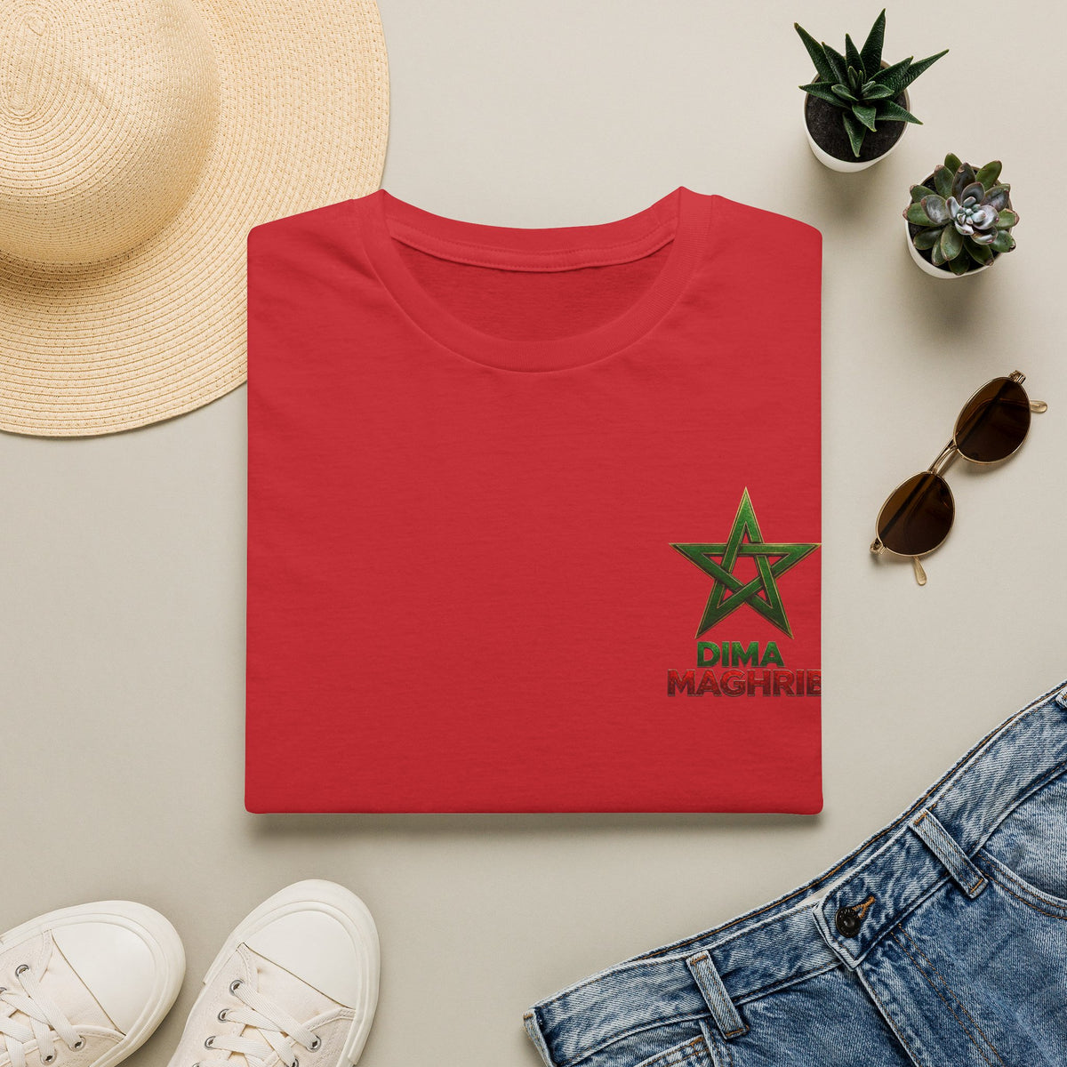 T-Shirt — Dima Maghrib Moroccan Star Logo Tee - LUMÏA