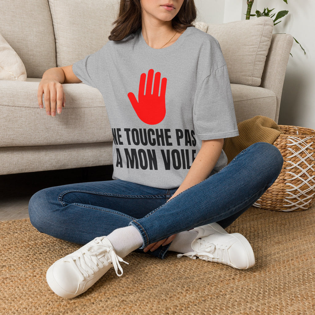 T-Shirt — « Ne Touche Pas À Mon Voile » | Édition Limitée - LUMÏA