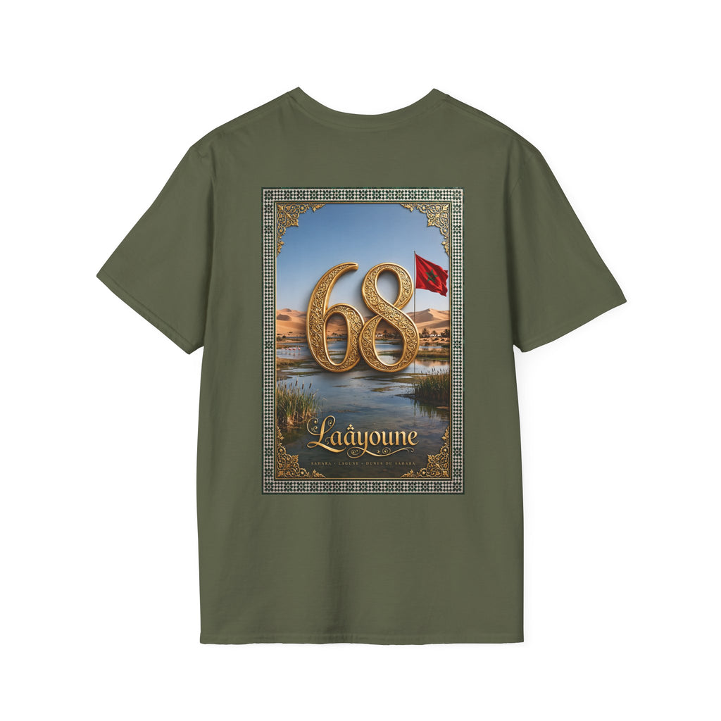 68 Anniversary Desert Flag Graphic T-Shirt - LUMÏA