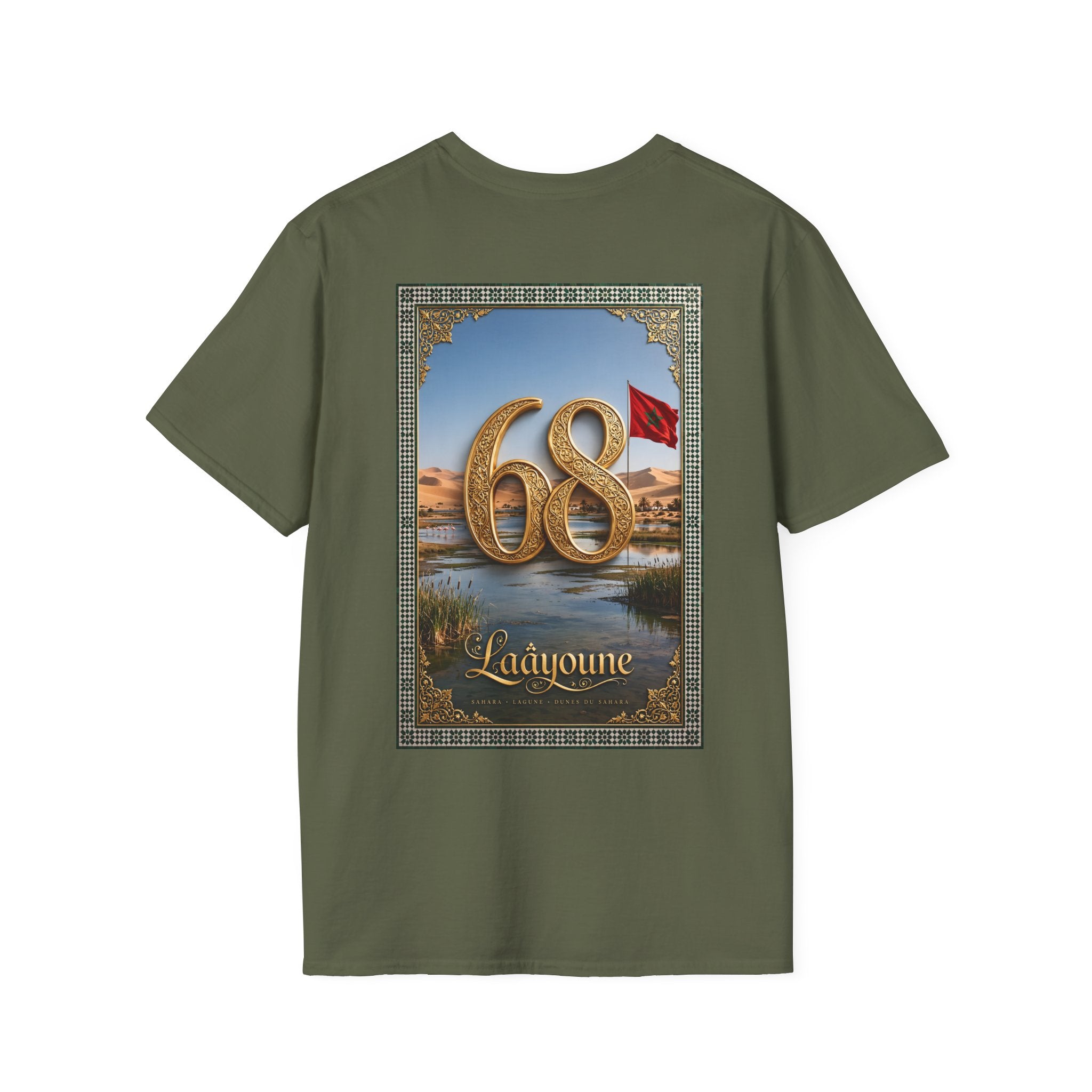 68 Anniversary Desert Flag Graphic T-Shirt - LUMÏA