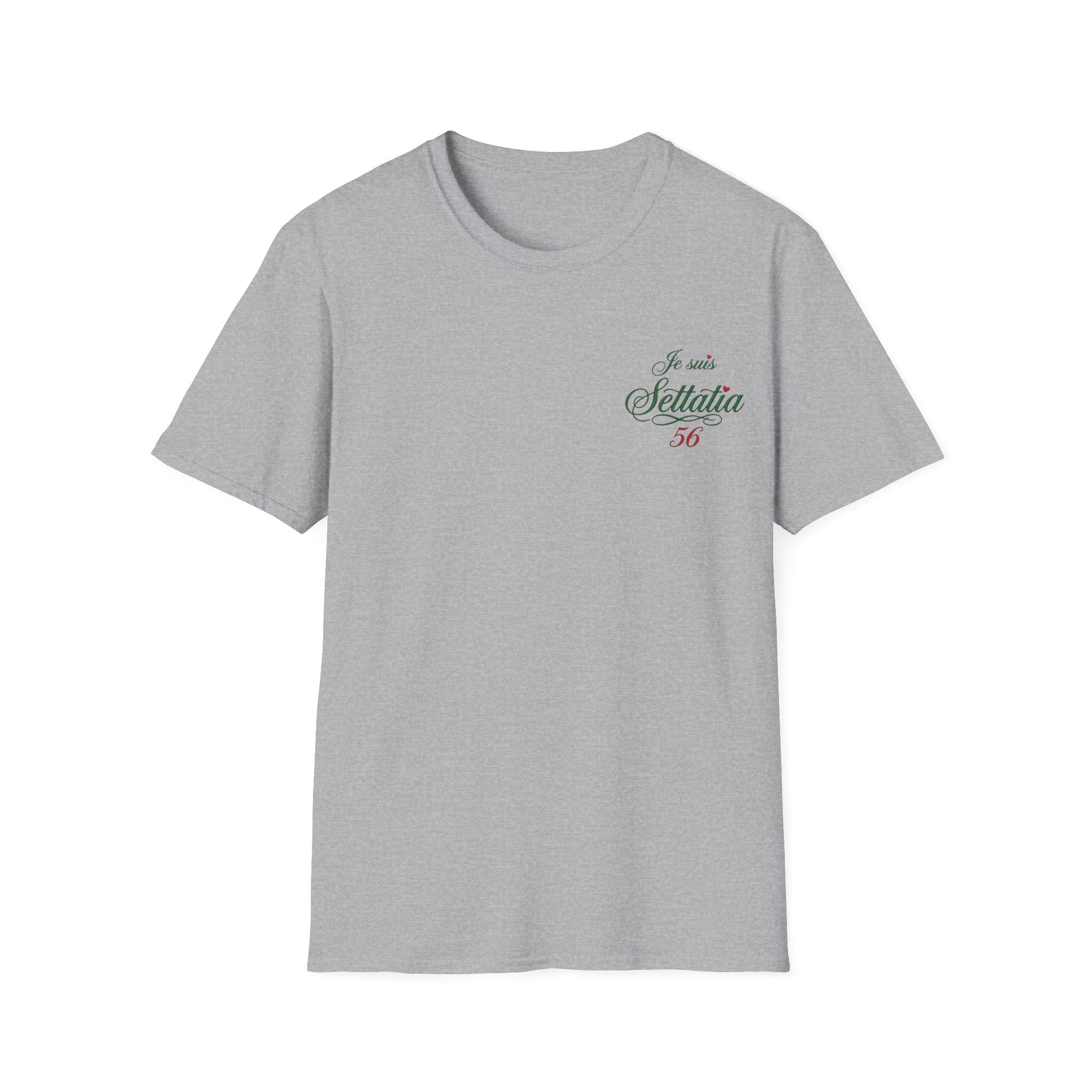 T-Shirt « Je suis Settatia 56 » — Tee Casual Français-Arabe LUMÏA - LUMÏA